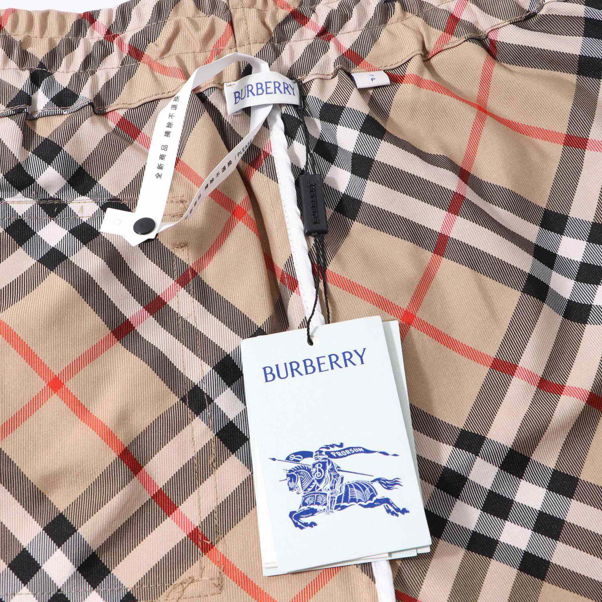 Burberry Check-print Short - FashionPlug