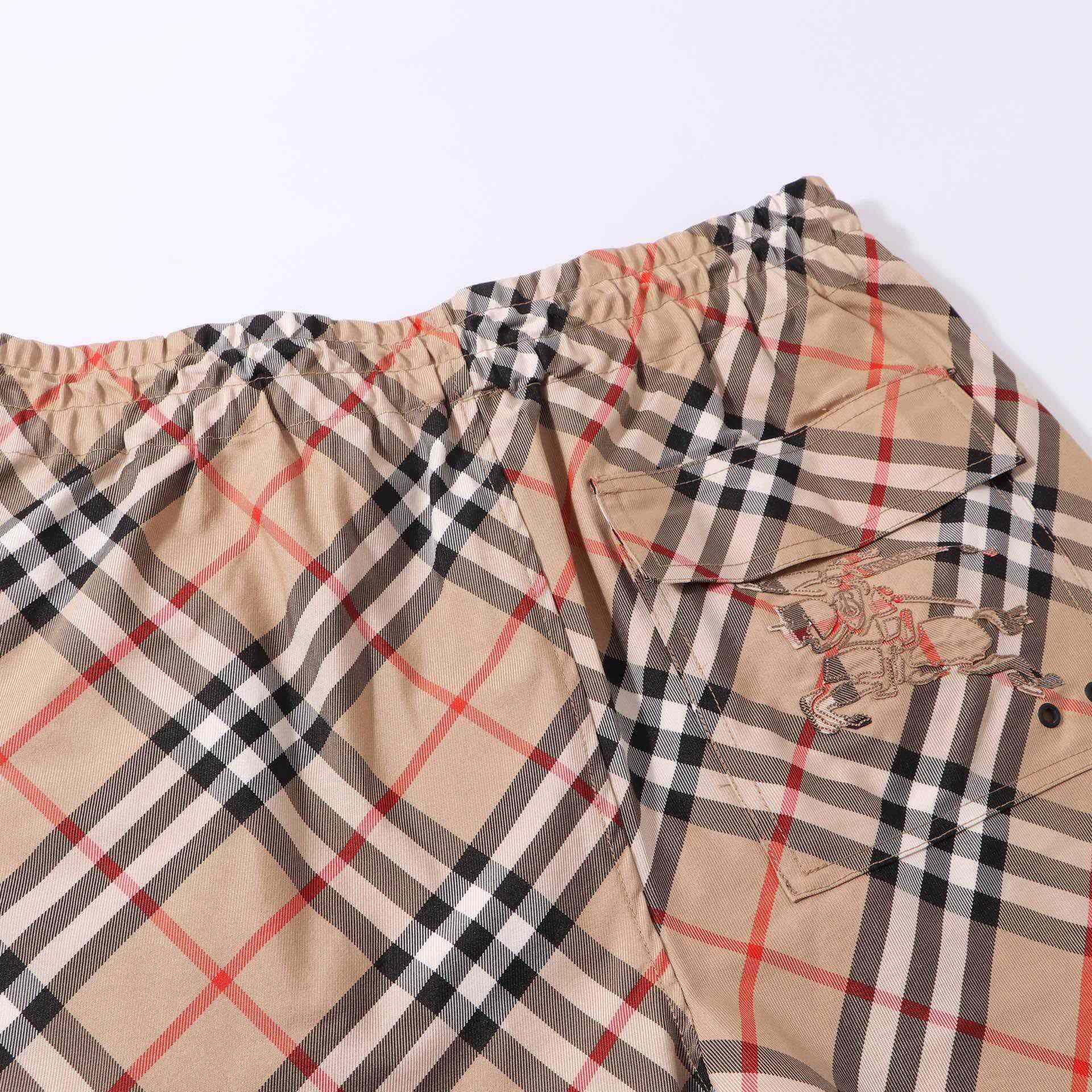 Burberry Check-print Short - FashionPlug
