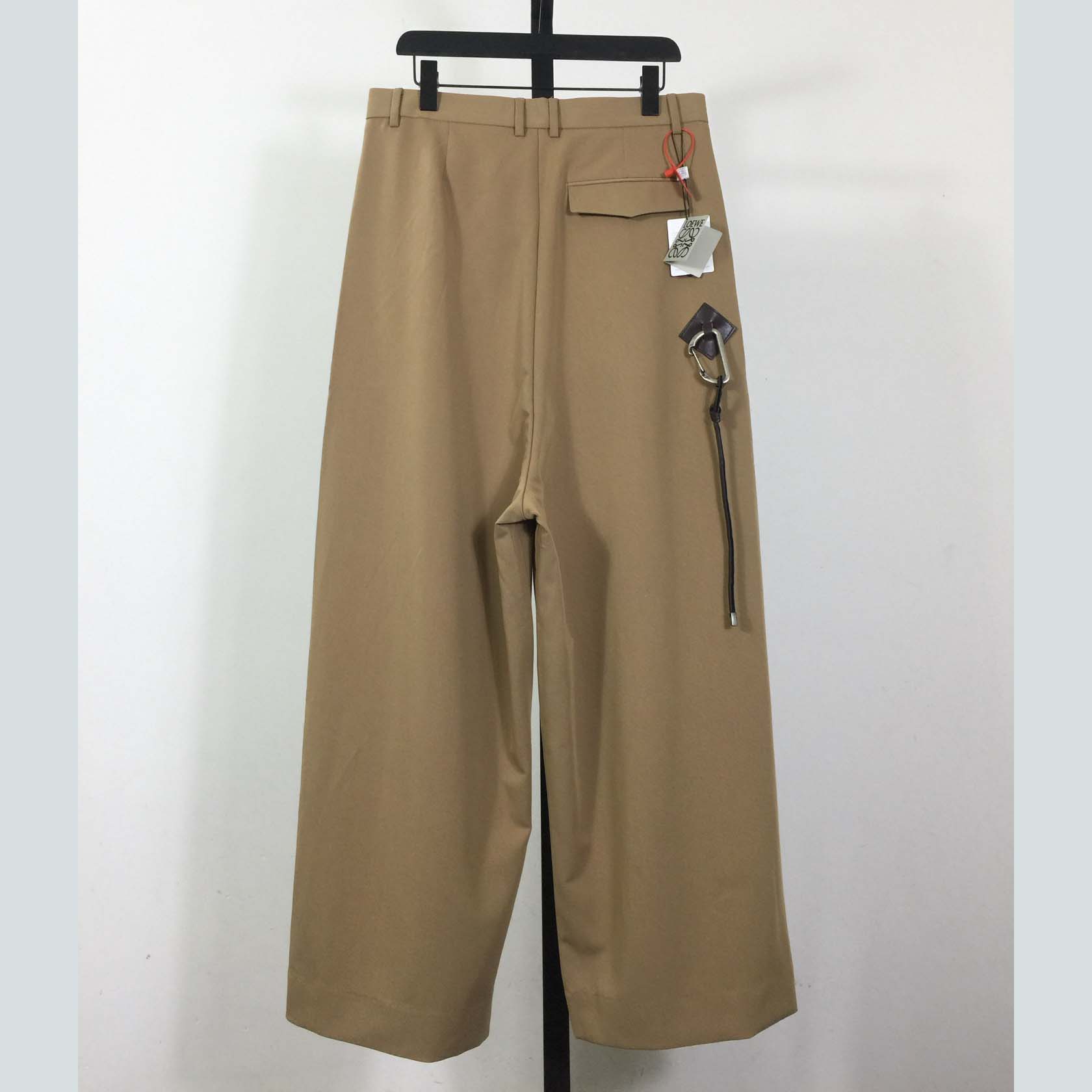 Loewe Low Crotch Trousers In Cotton  - FashionPlug