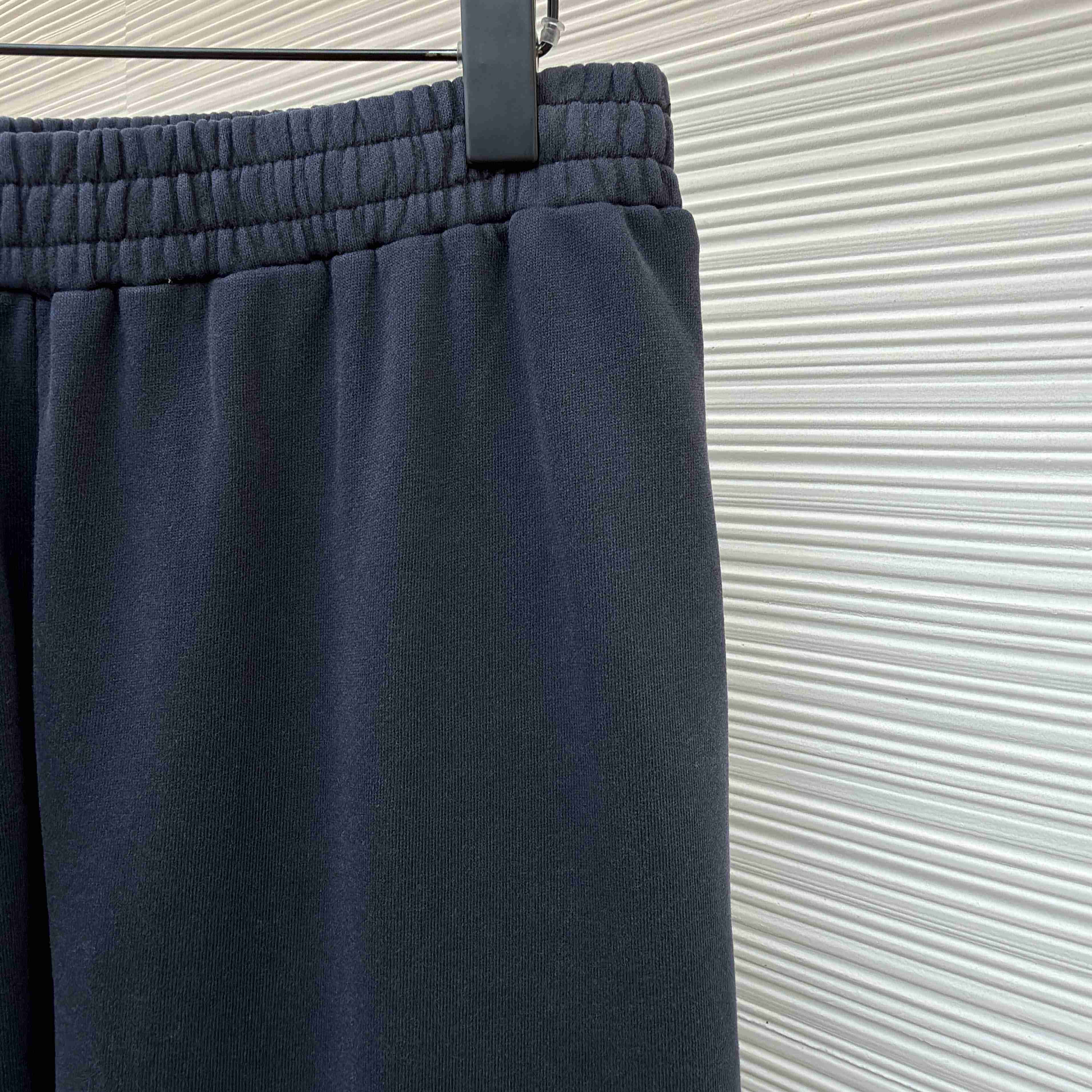 Balenciaga Transparent Tape Baggy Pants In Faded Black - FashionPlug