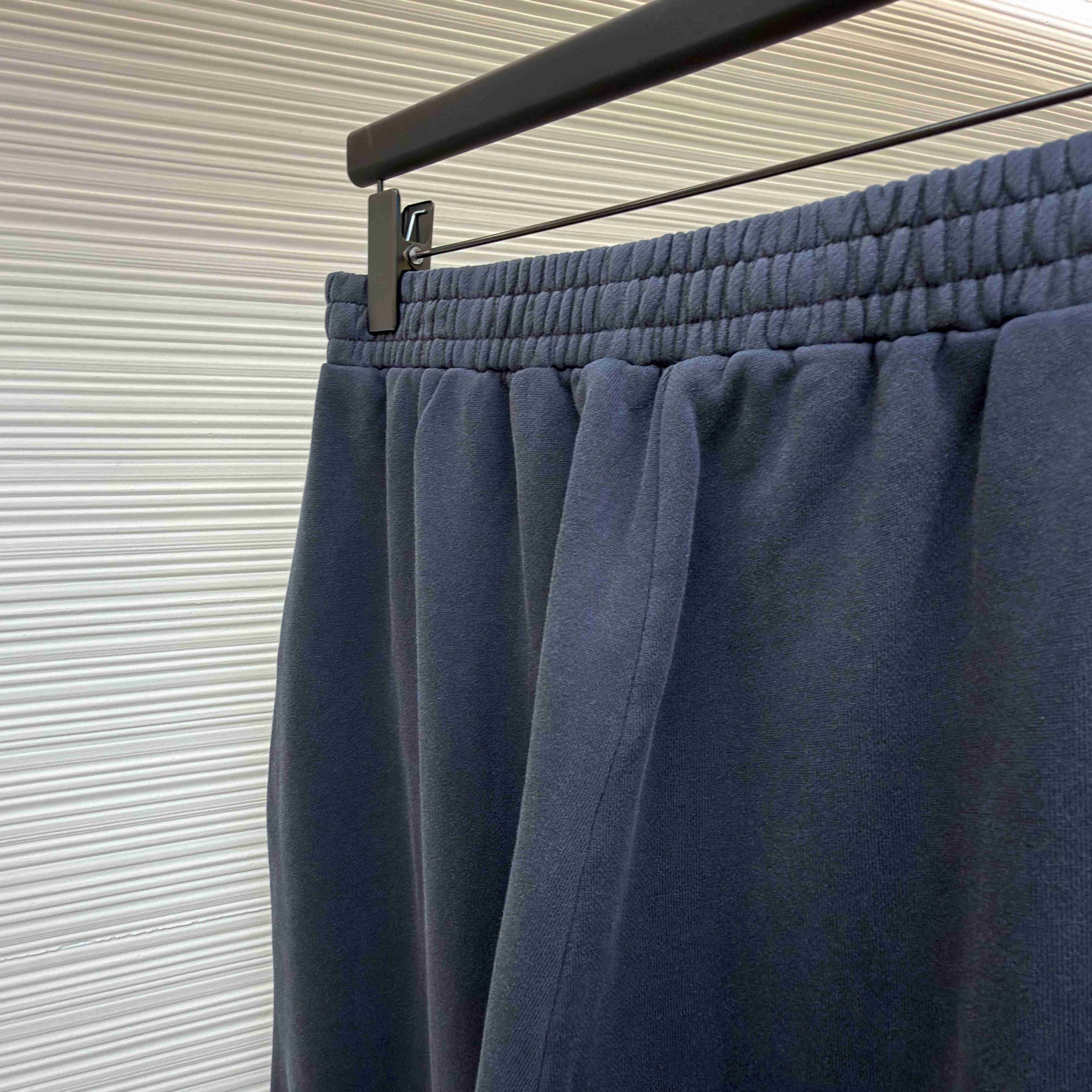 Balenciaga Transparent Tape Baggy Pants In Faded Black - FashionPlug