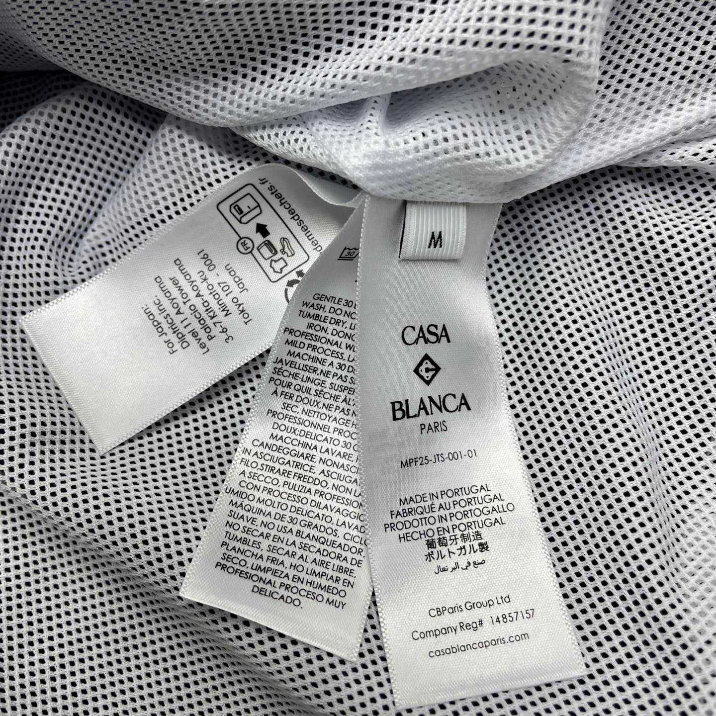 Casablanca Pique Track Jacket C1136 - FashionPlug