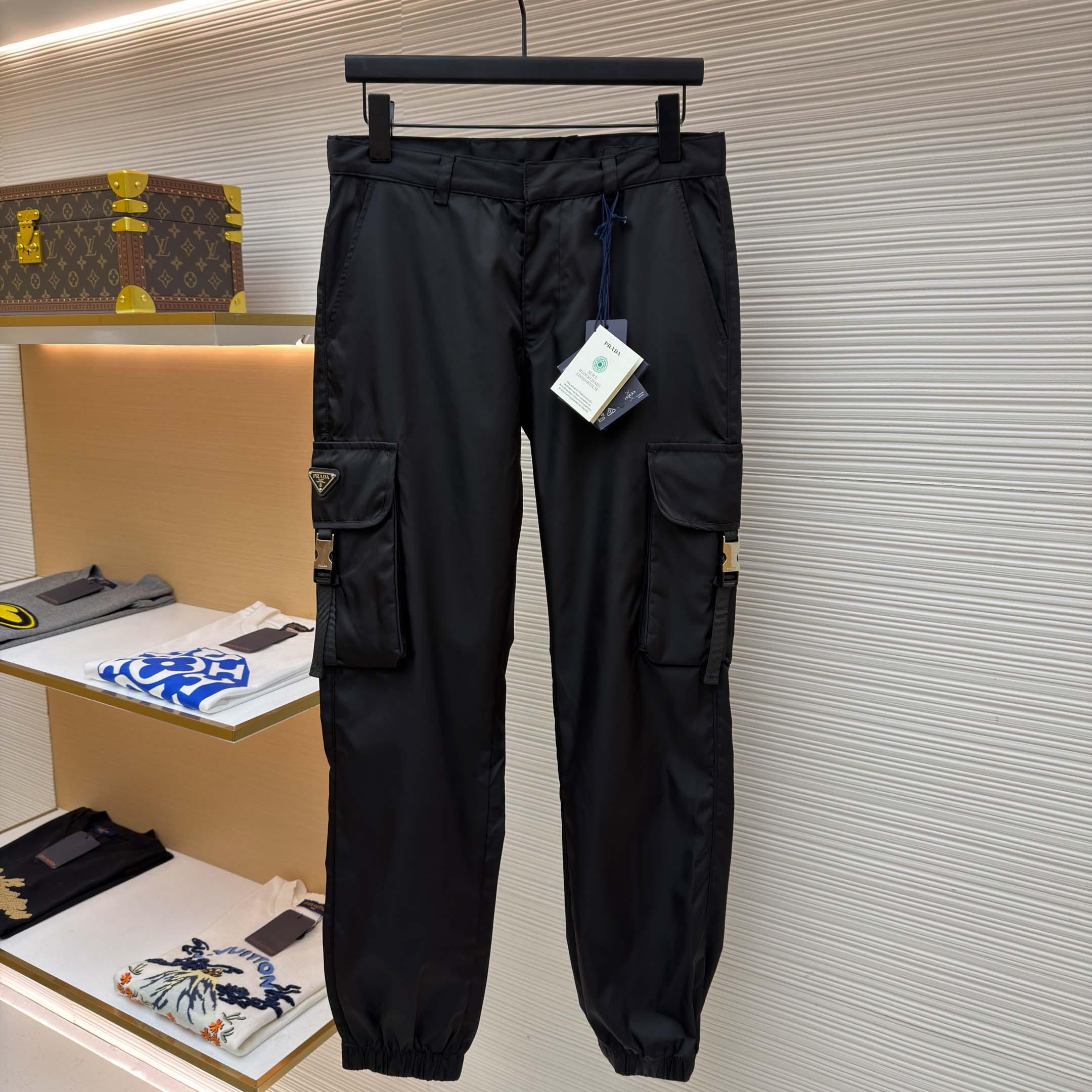 Prada Men's Re-Nylon Pants - FashionPlug