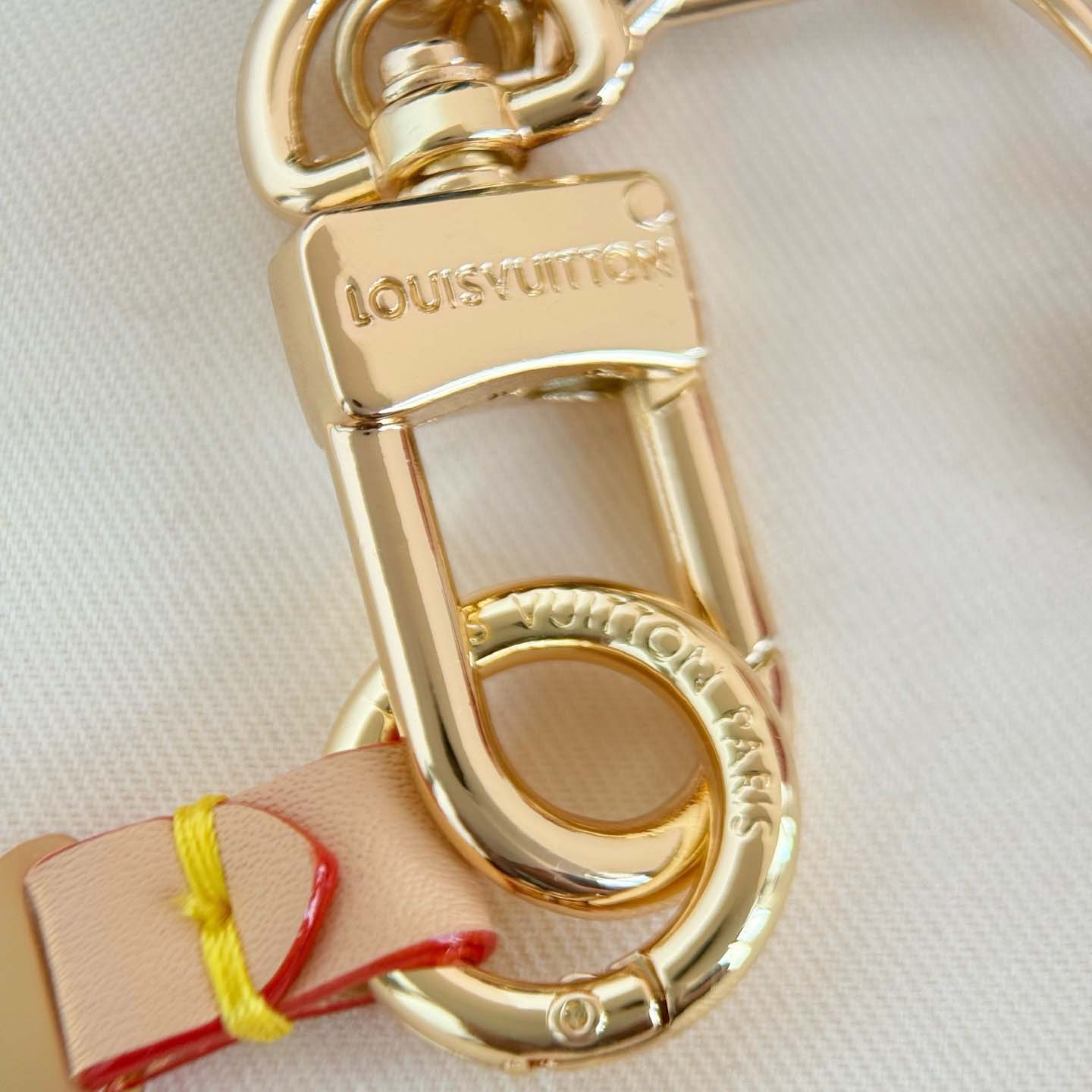 Louis Vuitton LV x TM Denim Cerise Phone Holder S00   M02623 - FashionPlug