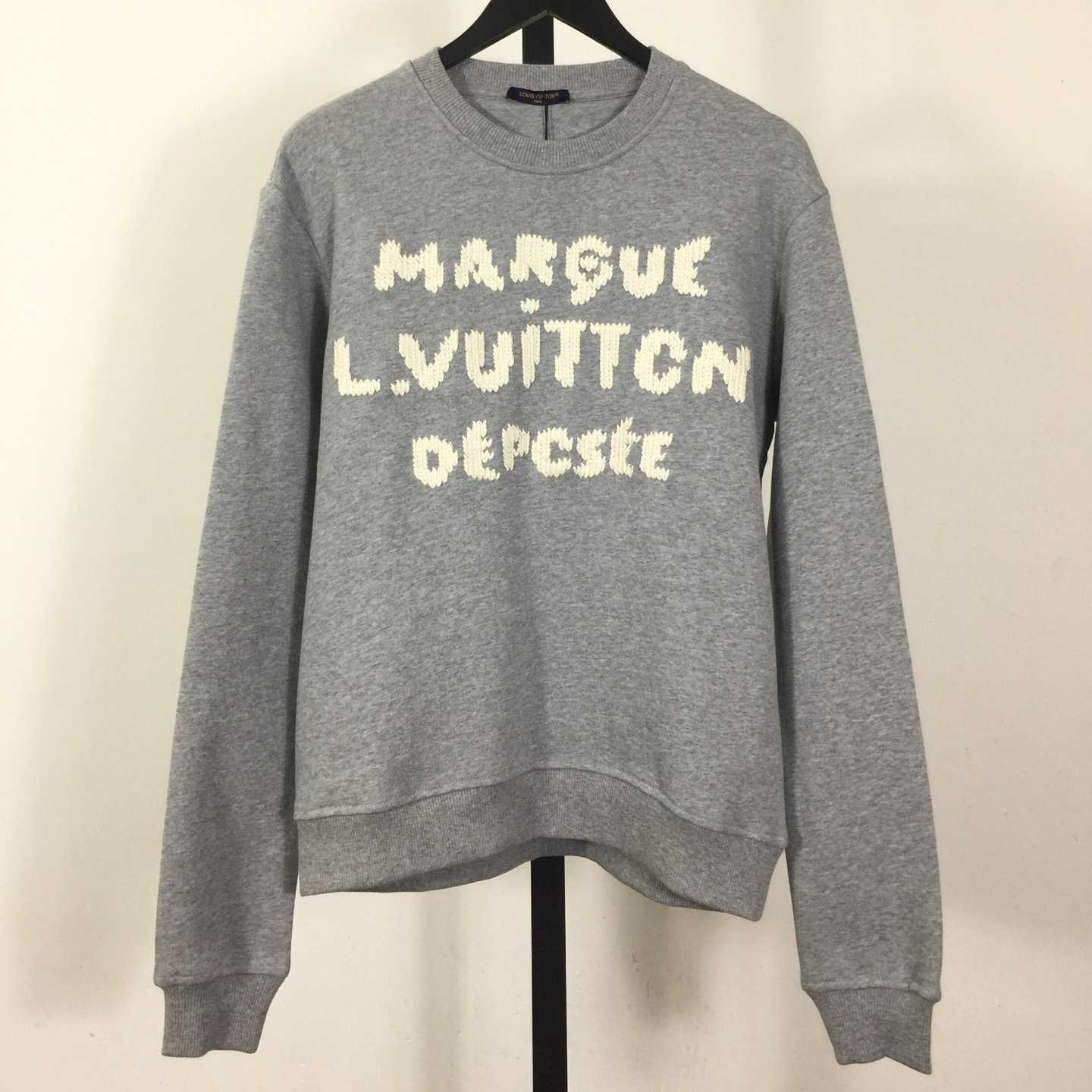 Louis Vuitton Embroidered Signature Sweatshirt  1AIKCO - FashionPlug