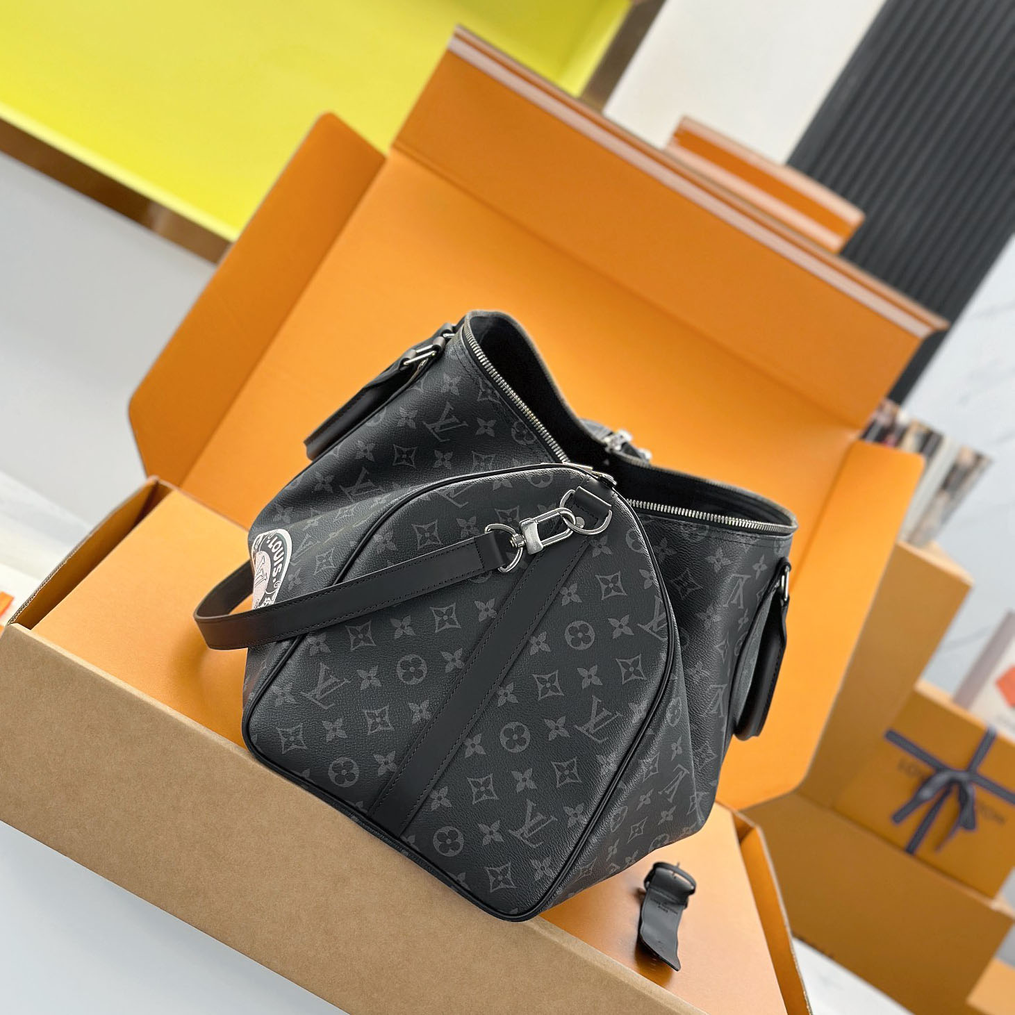 Louis Vuitton Bolsa Keepall 50 Mon Monogram P01950 - FashionPlug