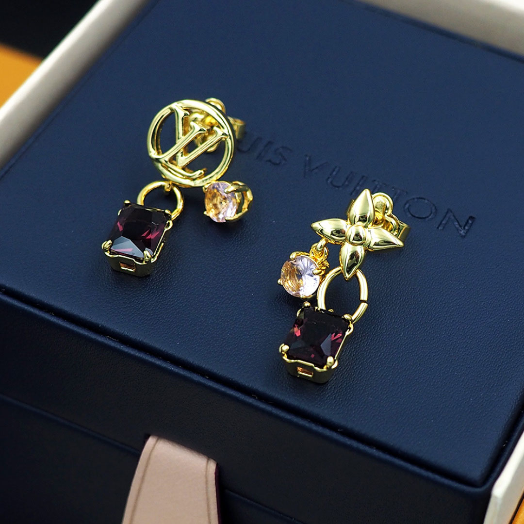 Louis Vuitton Circle Heirloom Earrings - FashionPlug
