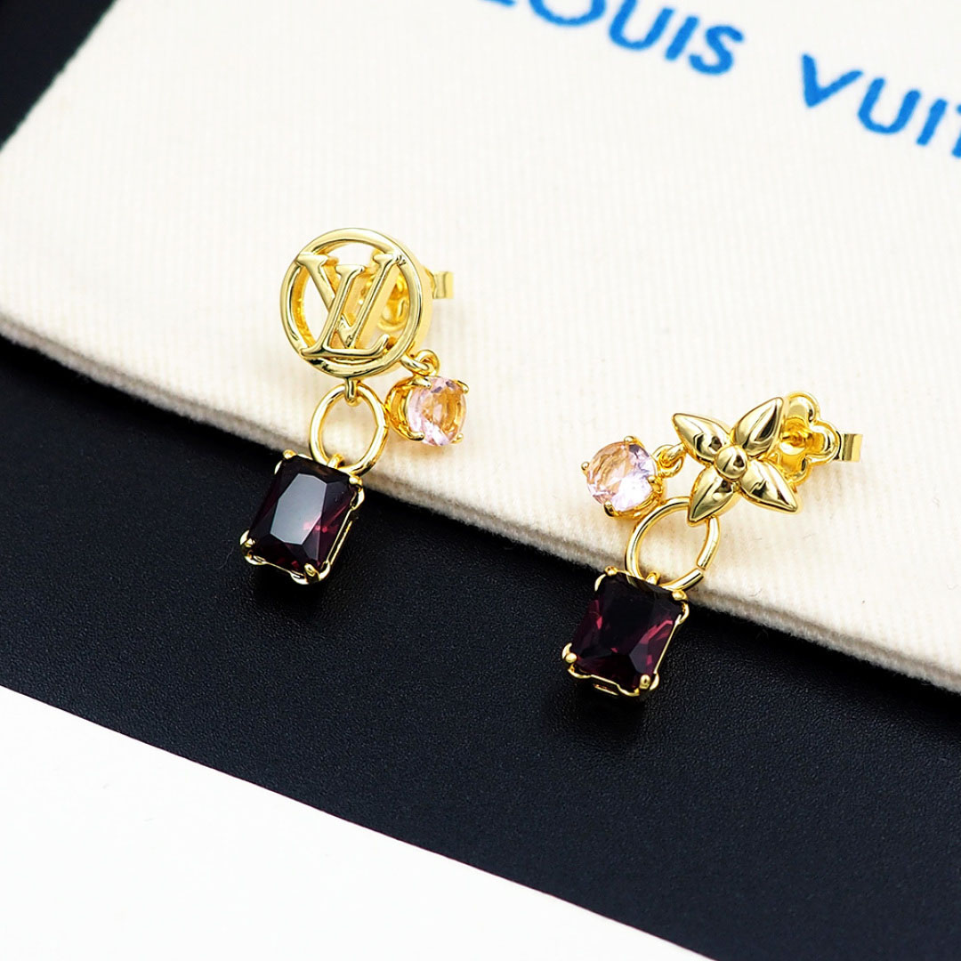 Louis Vuitton Circle Heirloom Earrings - FashionPlug
