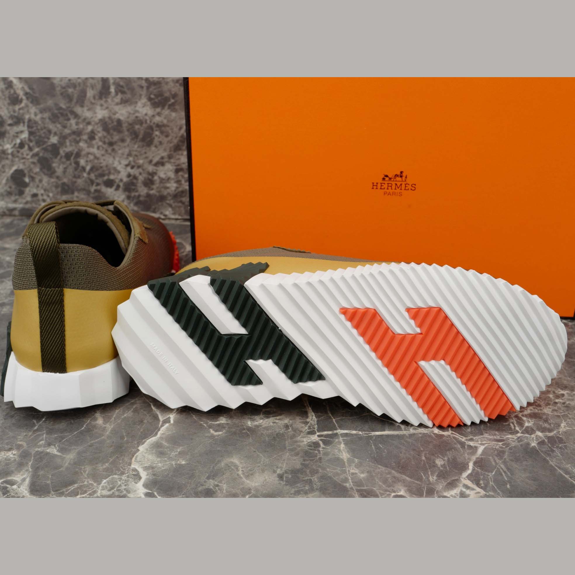 Hermes Bouncing Sneaker - FashionPlug