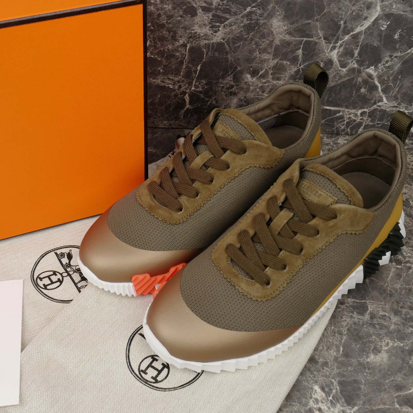 Hermes Bouncing Sneaker - FashionPlug