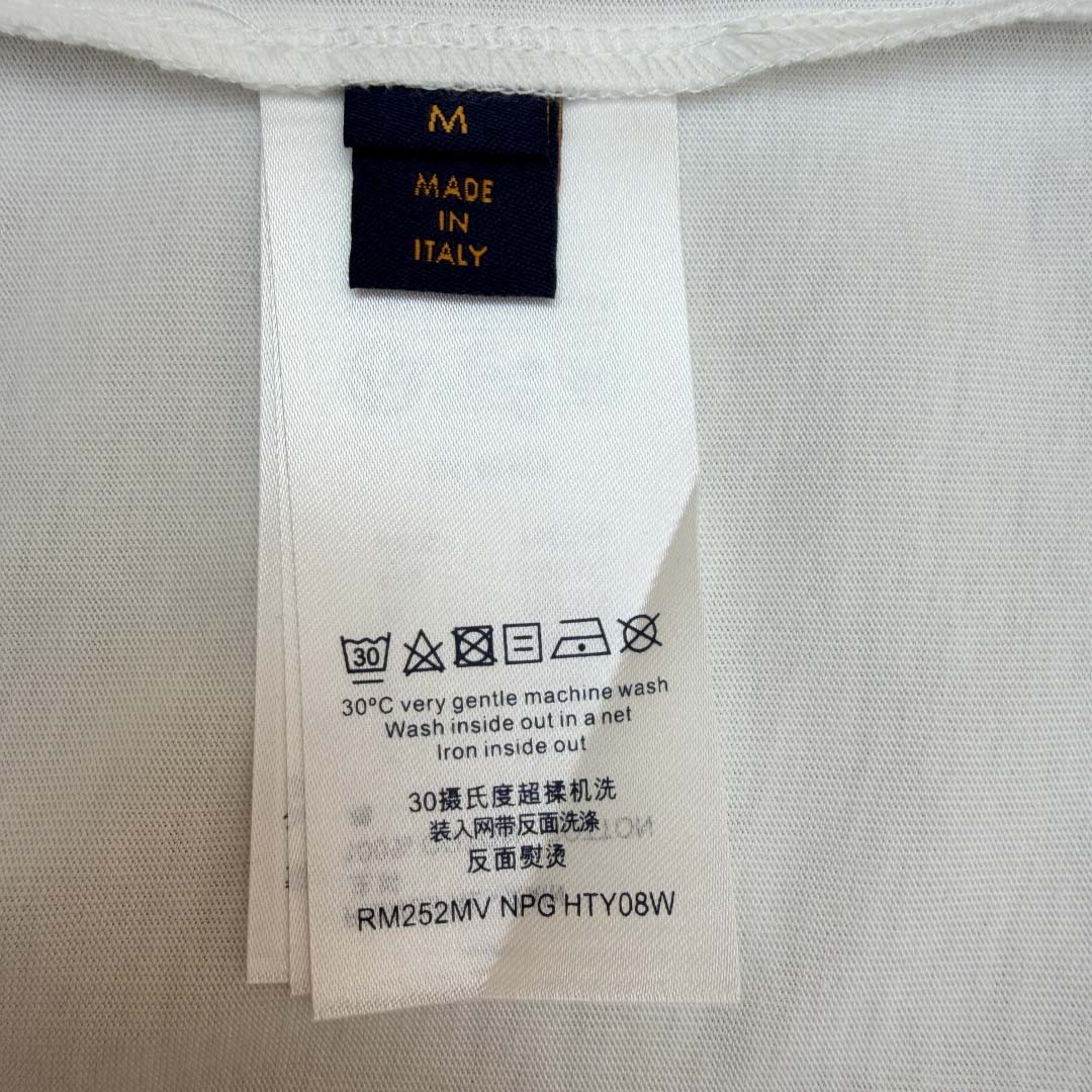 Louis Vuitton Embellished Signature Short-Sleeved T-Shirt    - FashionPlug