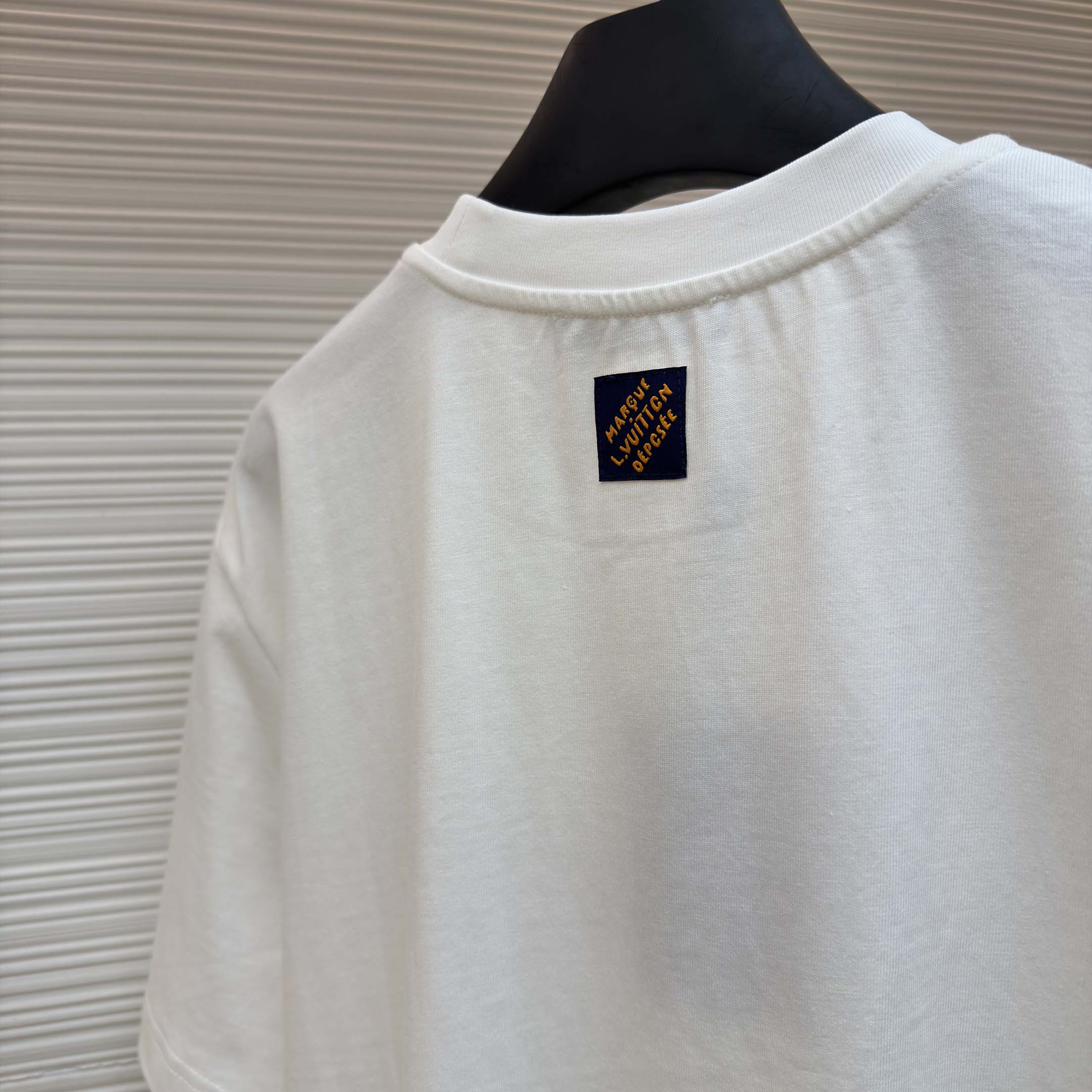 Louis Vuitton Embellished Signature Short-Sleeved T-Shirt    - FashionPlug