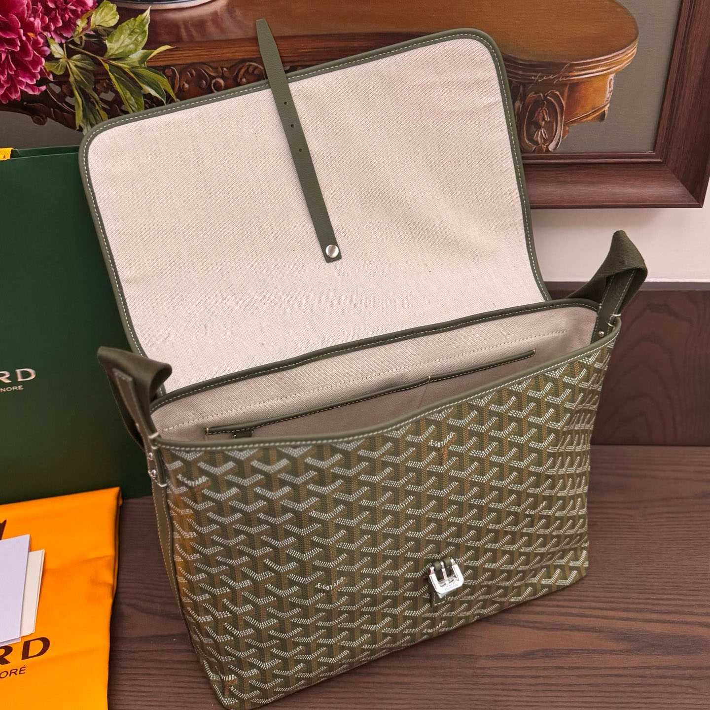 Goyard Coursier Messenger Bag - FashionPlug