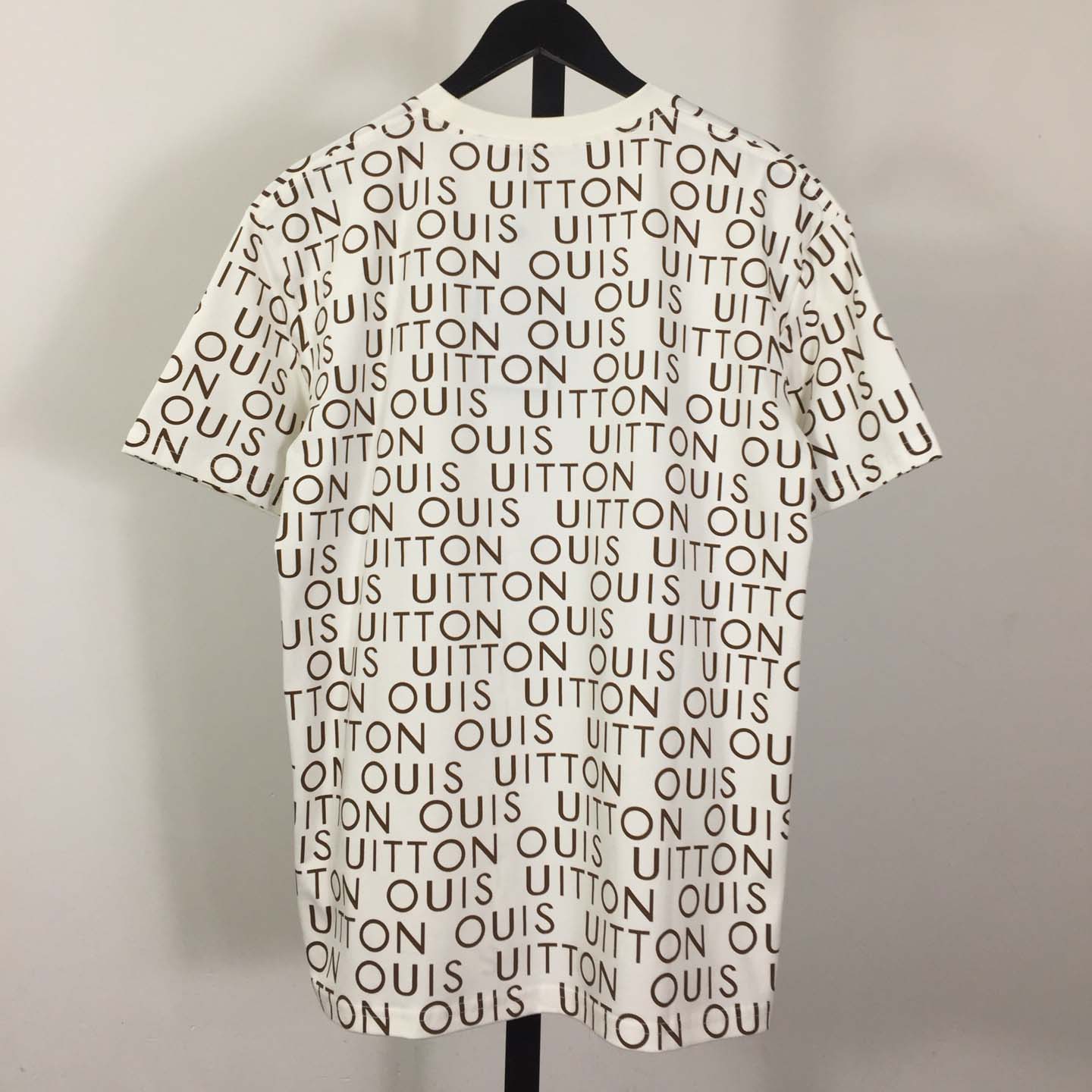 Louis Vuitton Cotton T-shirt With All-over Logo Print - FashionPlug