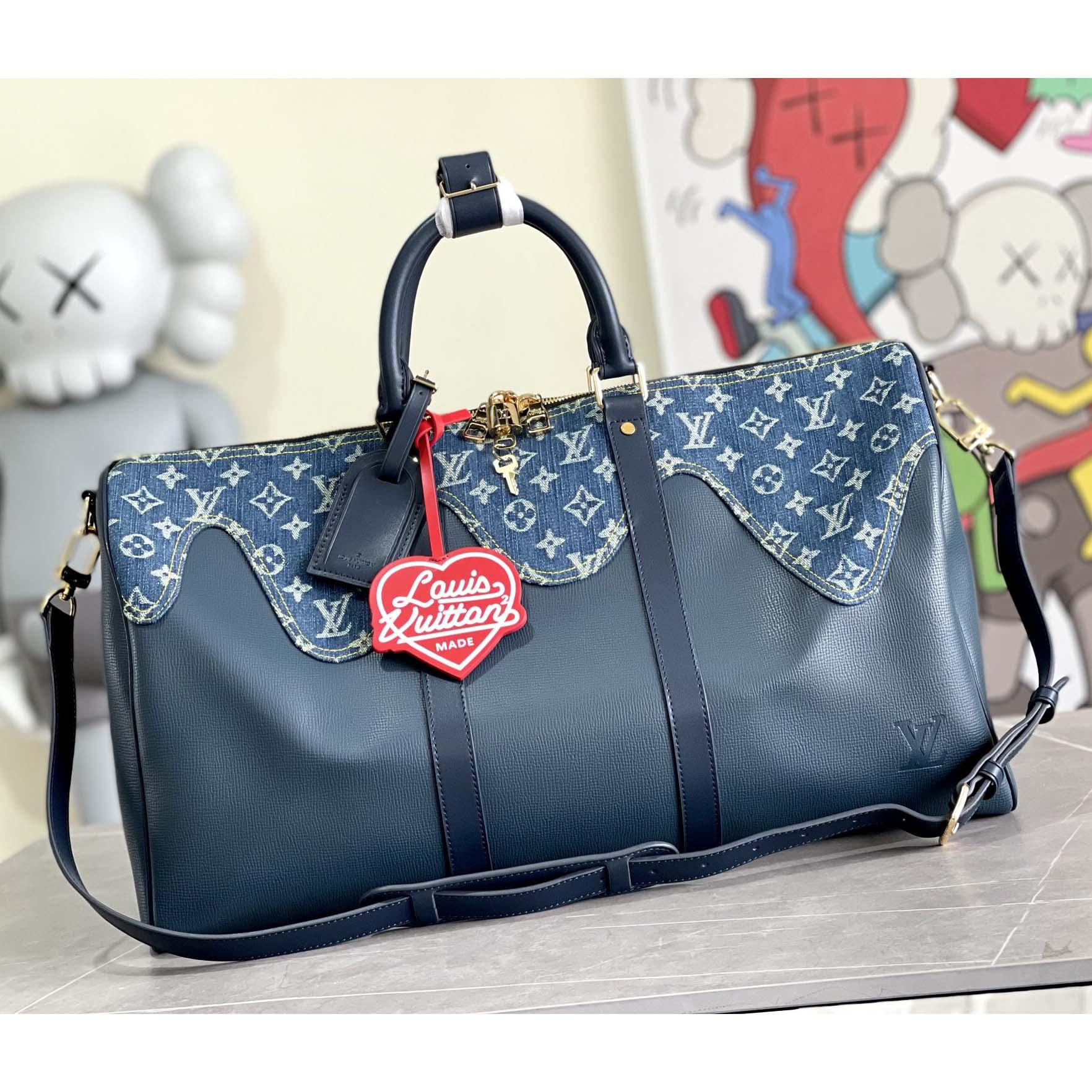 Louis Vuitton Nigo Keepall Bandouliere   50 - FashionPlug