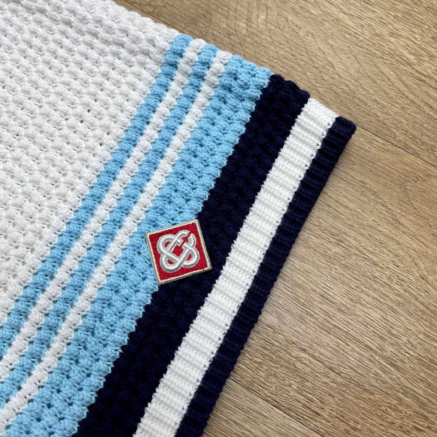 Casablanca Tennis Cotton Crochet Shorts Z6039 - FashionPlug