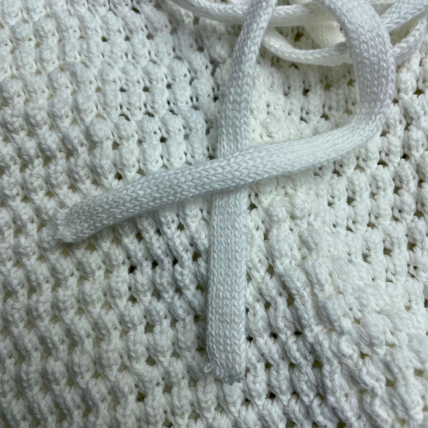 Casablanca Tennis Cotton Crochet Shorts Z6039 - FashionPlug