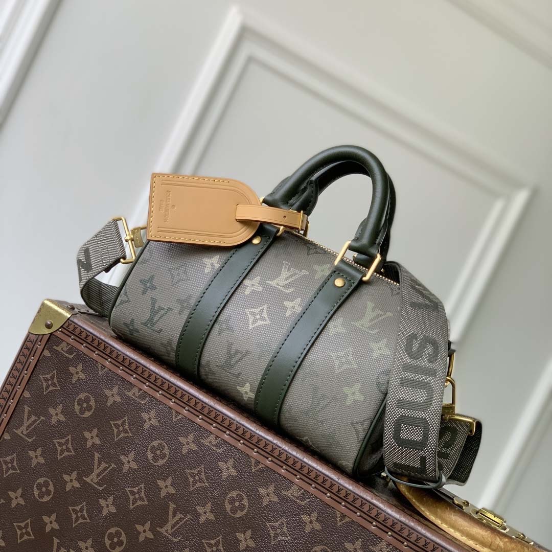 Louis Vuitton Keepall Bandoulière 25 Monogram Heritage    M26930 - FashionPlug