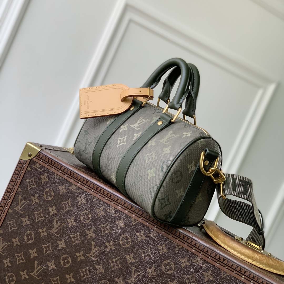 Louis Vuitton Keepall Bandoulière 25 Monogram Heritage    M26930 - FashionPlug