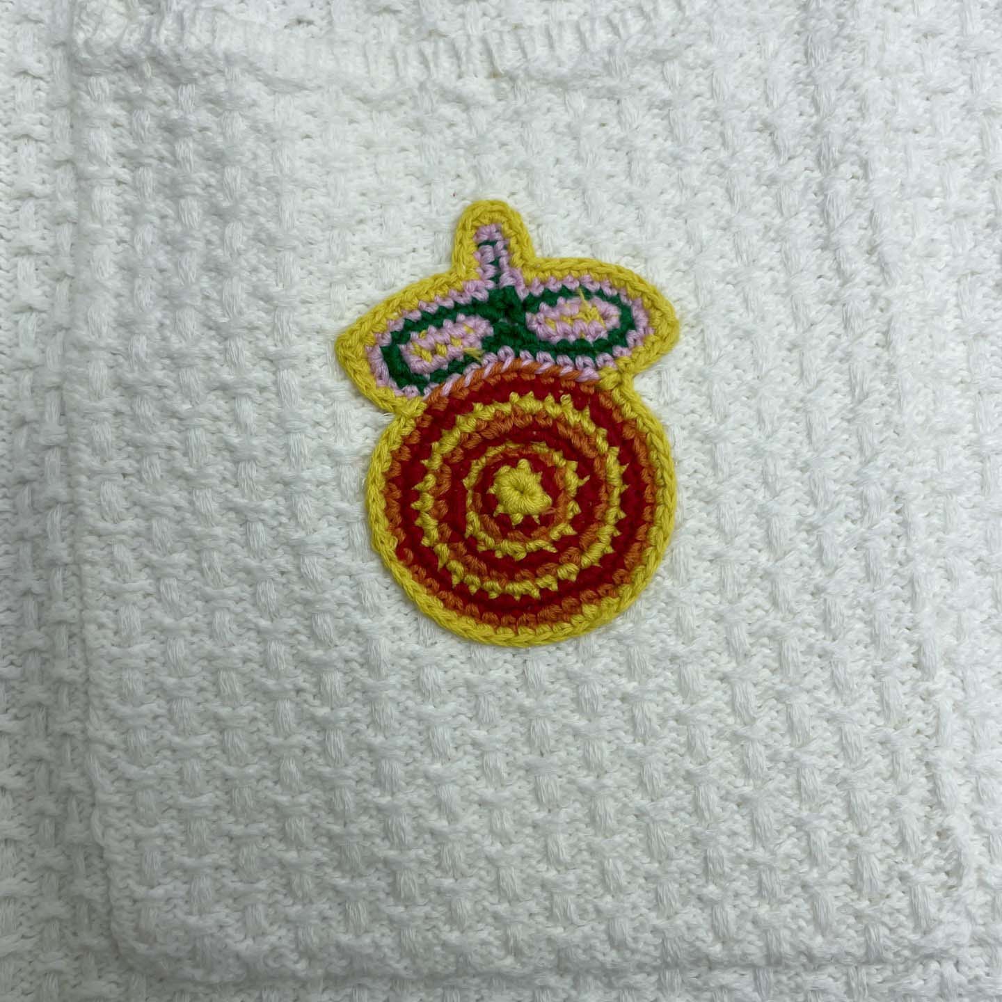 Casablanca Crochet Motif Shorts 'White'   Z6032 - FashionPlug