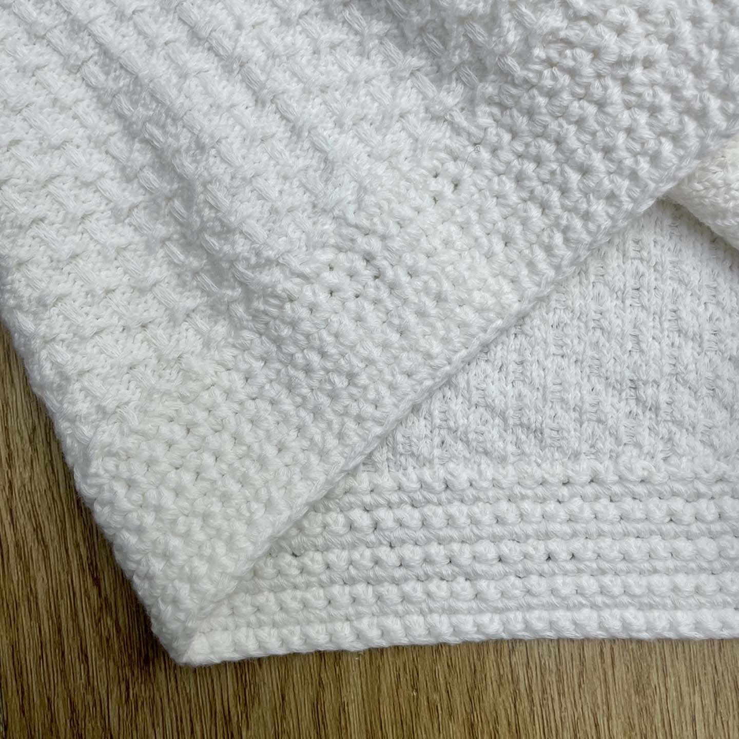 Casablanca Crochet Motif Shorts 'White'   Z6032 - FashionPlug