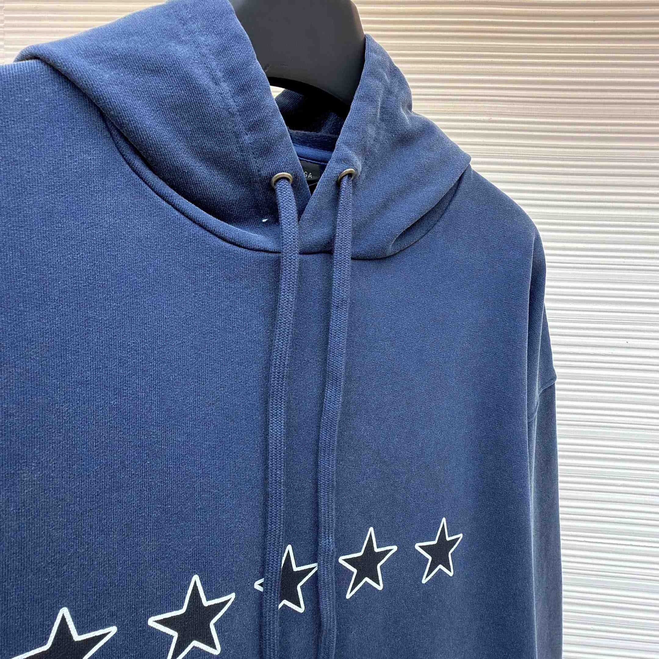 Balenciaga Oversized Drawstring Hoodie  - FashionPlug
