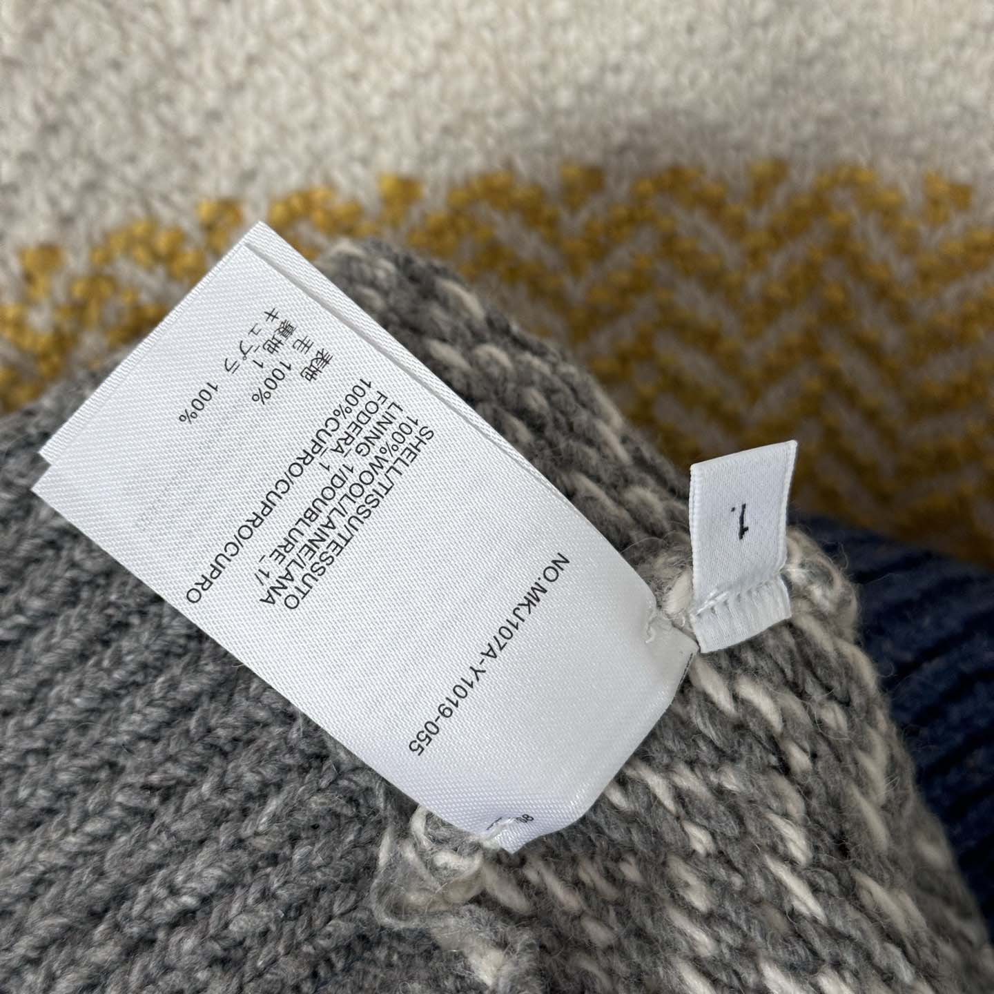 Thom Browne Striped Herringbone Jacquard Classic Cardigan 'Seasonal Multicolor' - FashionPlug