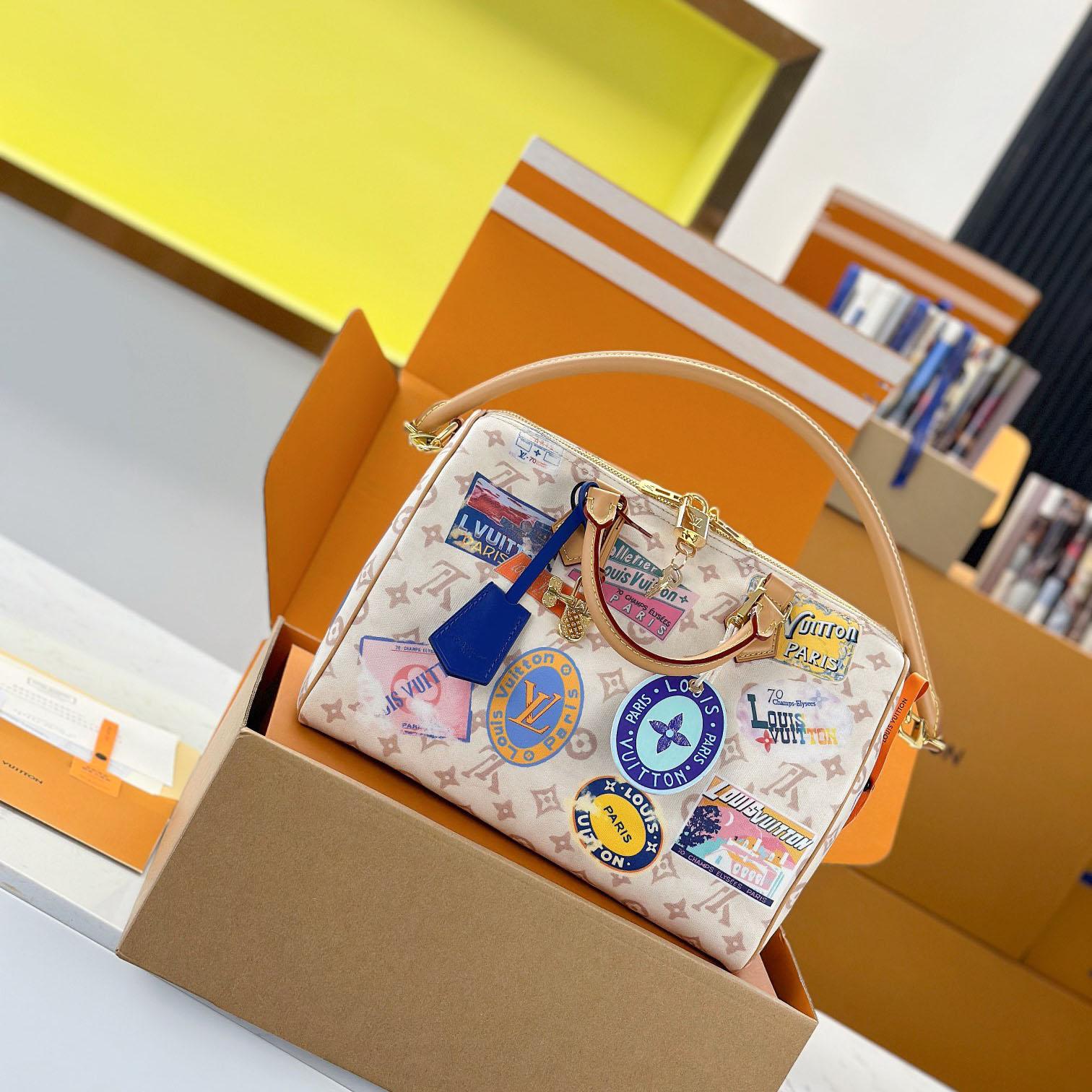 Louis Vuitton Speedy Soft 30 M14587 - FashionPlug