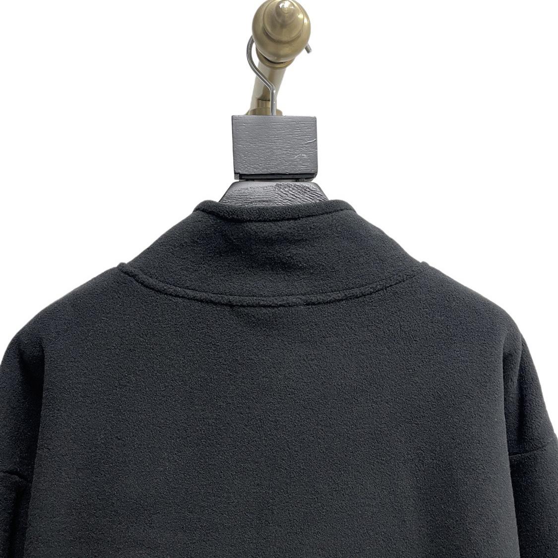 Miu Miu Fleece Sweatshirt 'Black'    60035 - FashionPlug