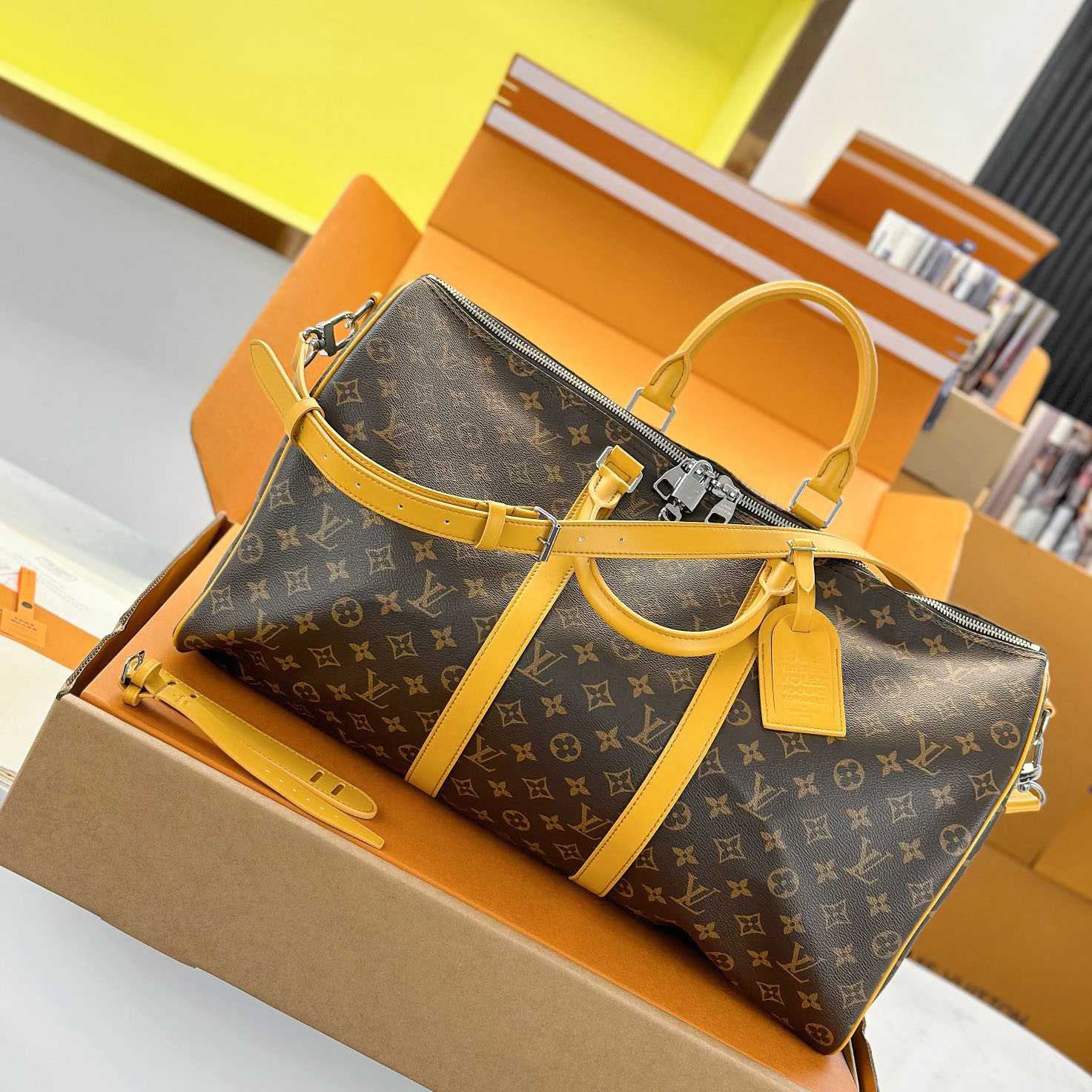 Louis Vuitton Keepall Bandoulière 50 M12634 - FashionPlug