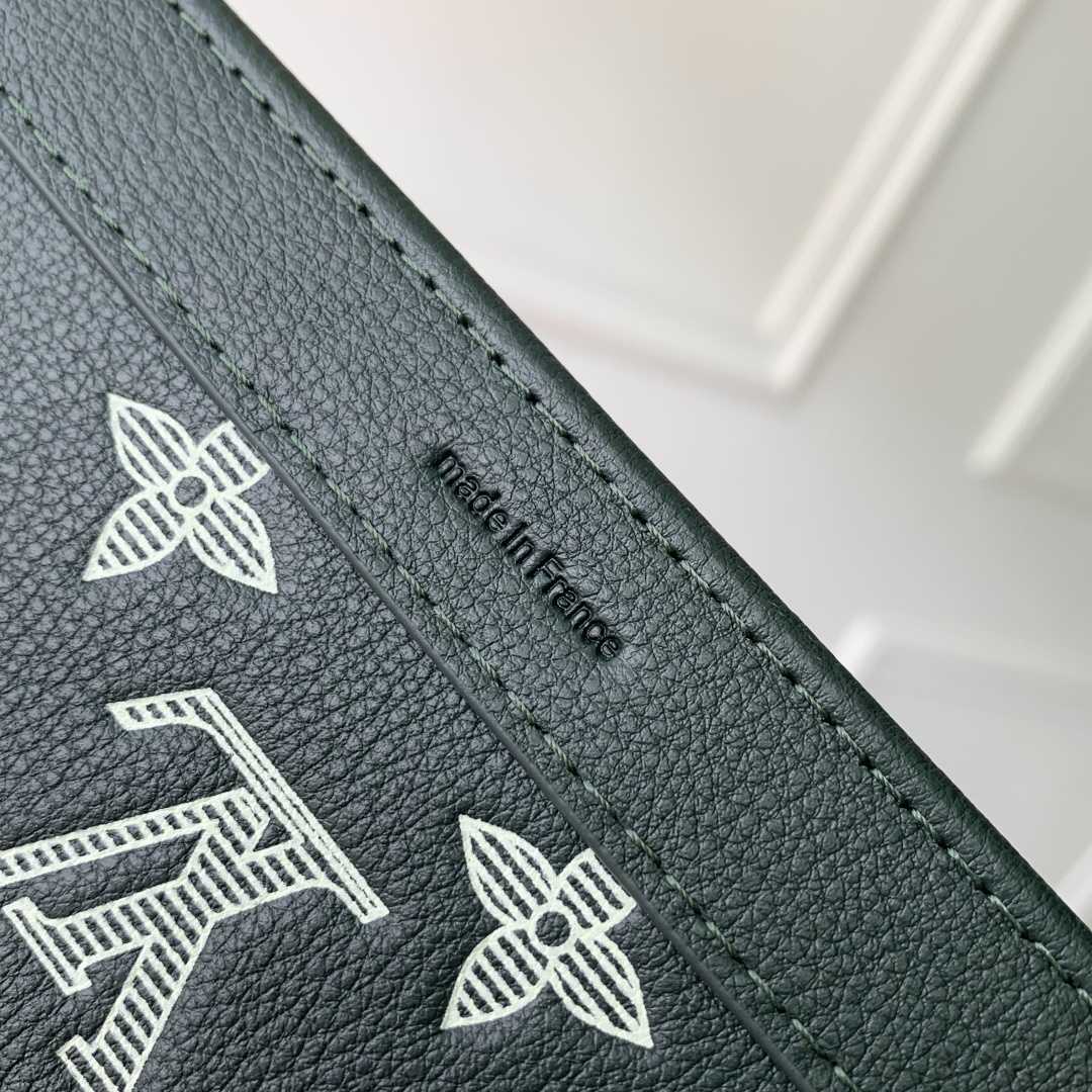 Louis Vuitton Gaston Wearable Wallet Monogram Eclipse    M81115 - FashionPlug