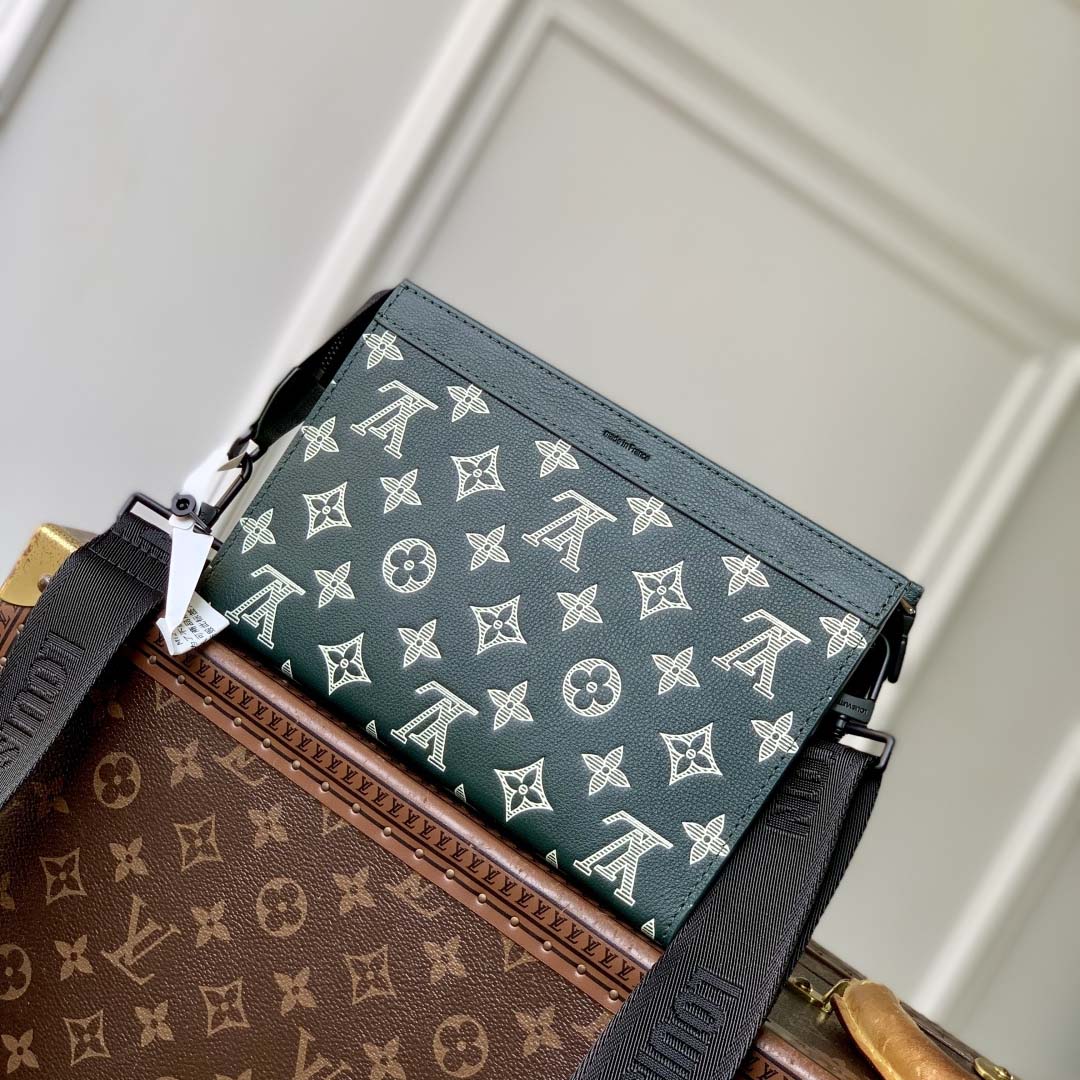 Louis Vuitton Gaston Wearable Wallet Monogram Eclipse    M81115 - FashionPlug