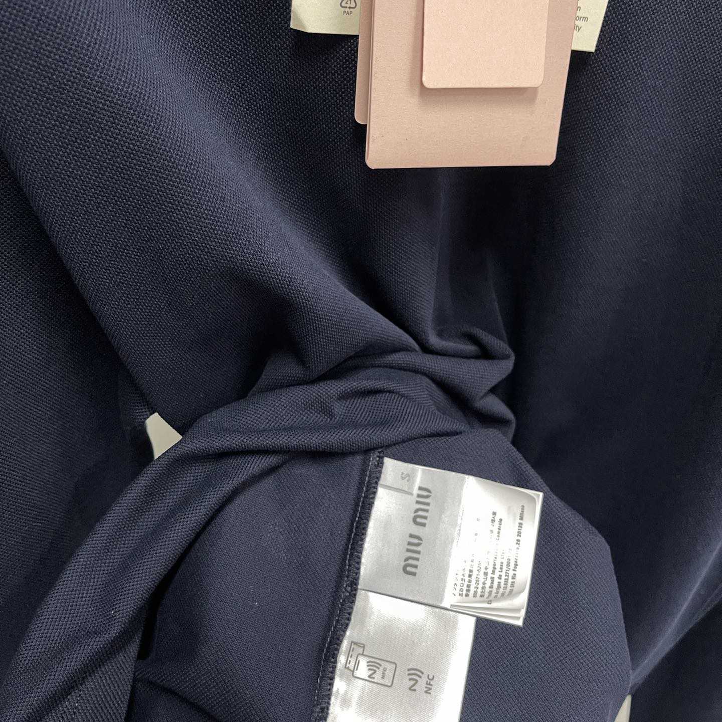 Miu Miu Logo-embroidered Piqué Polo Shirt    60069 - FashionPlug