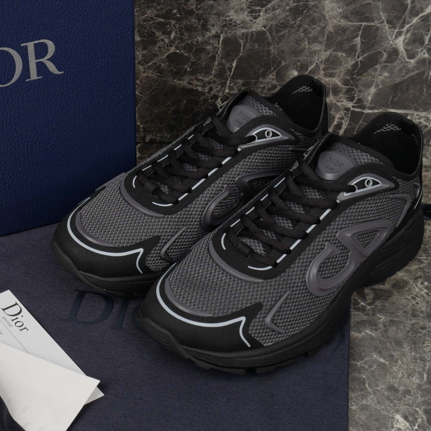 Dior B30 Countdown Tech Sneaker - FashionPlug