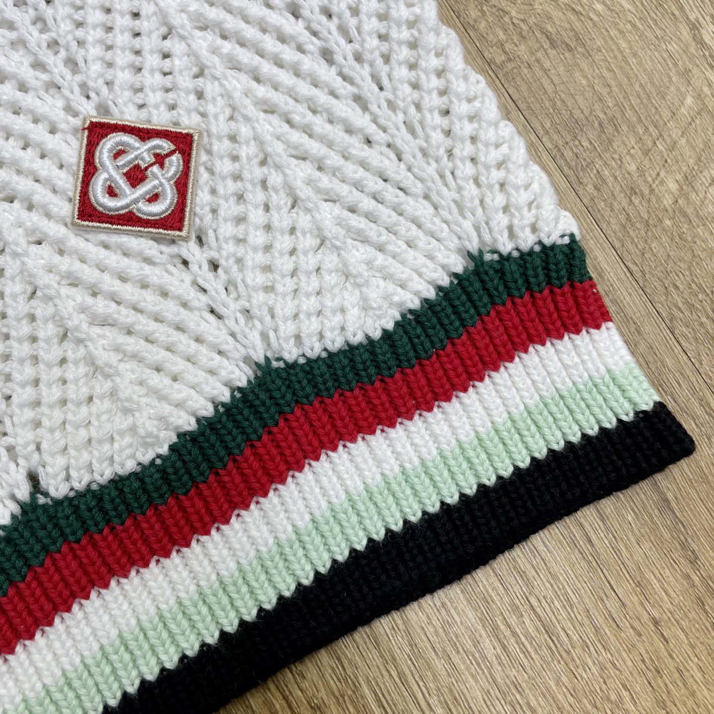 Casablanca Chevron Faux Crochet Shorts   Z6030 - FashionPlug