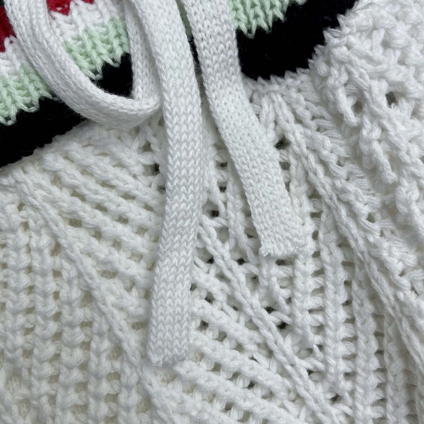 Casablanca Chevron Faux Crochet Shorts   Z6030 - FashionPlug