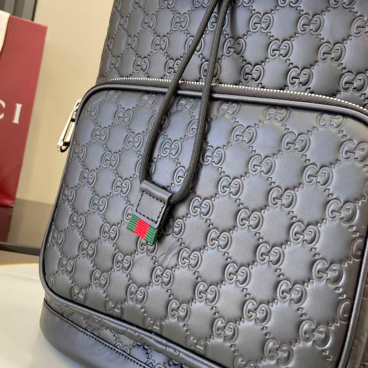 Gucci Emblem Medium Backpack 854750 - FashionPlug