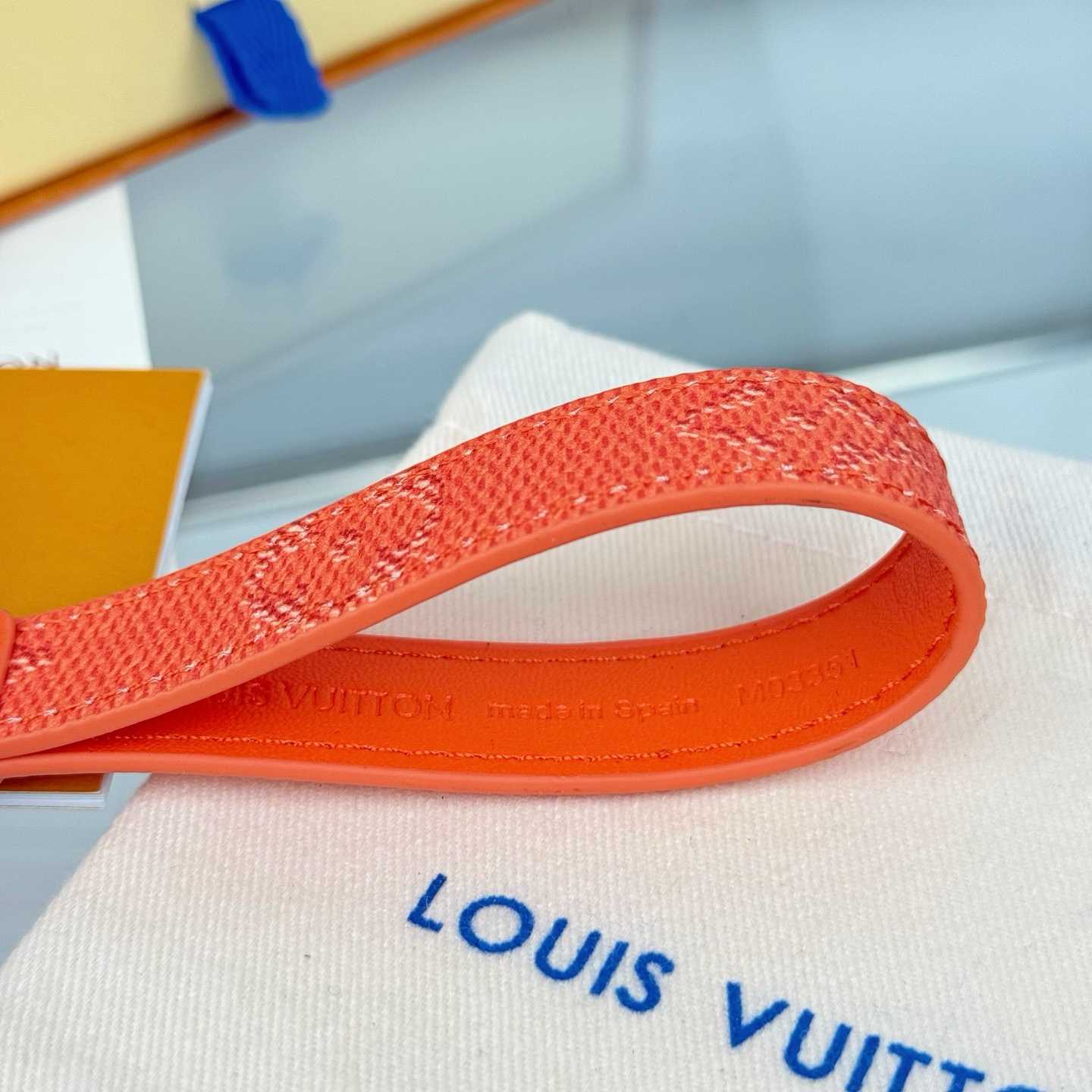 Louis Vuitton LV Slim Dragonne Key Holder and Bag Charm S00  - FashionPlug