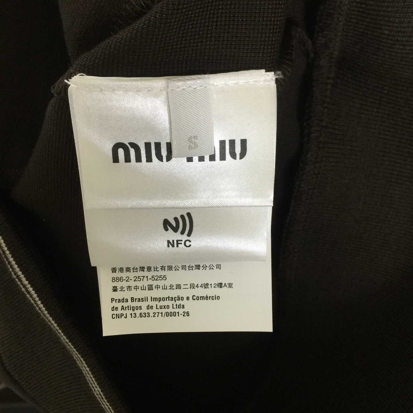 Miu Miu Zipper Sweatshirt - FashionPlug
