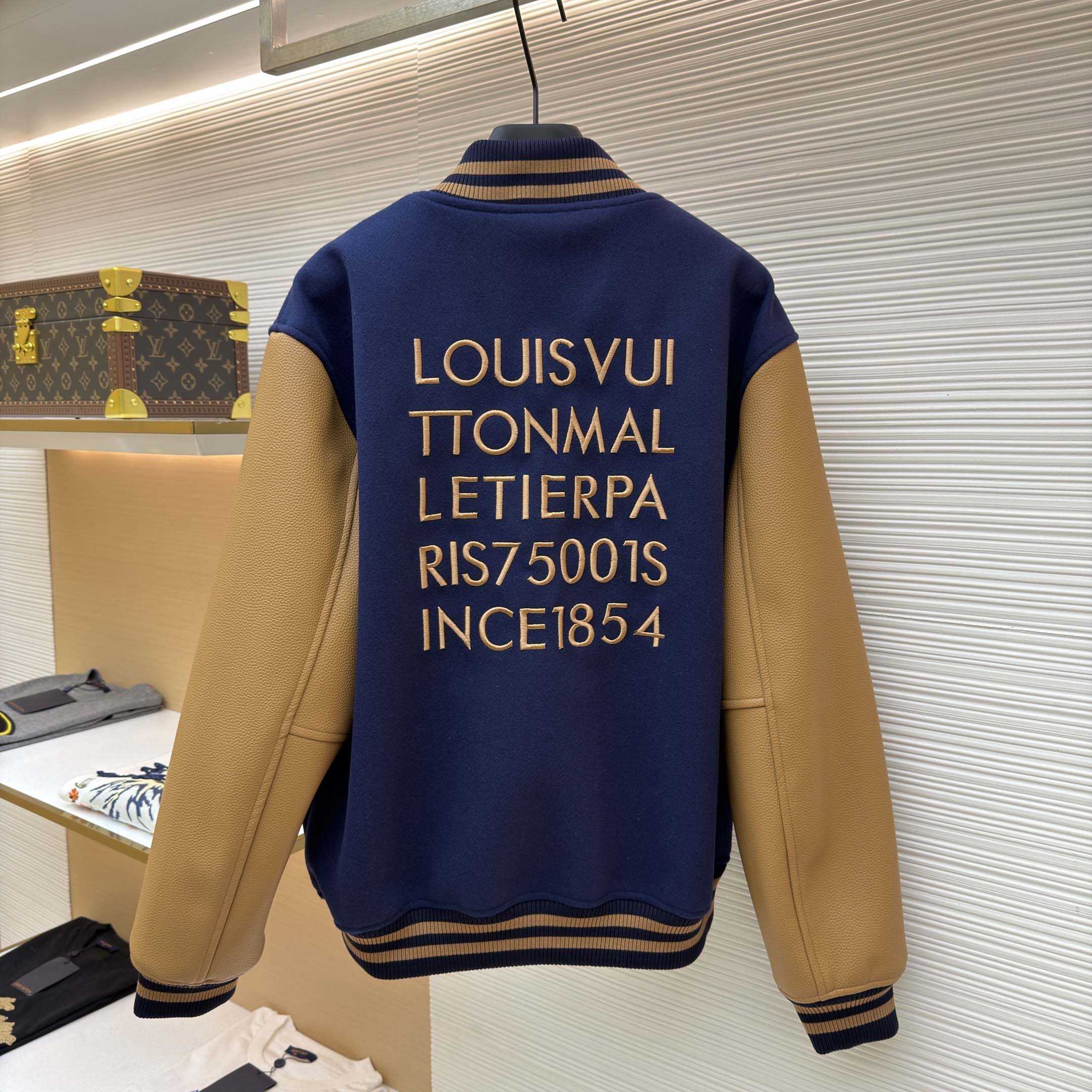 Louis Vuitton Embellished Varsity Jacket   1AJUZ7 - FashionPlug
