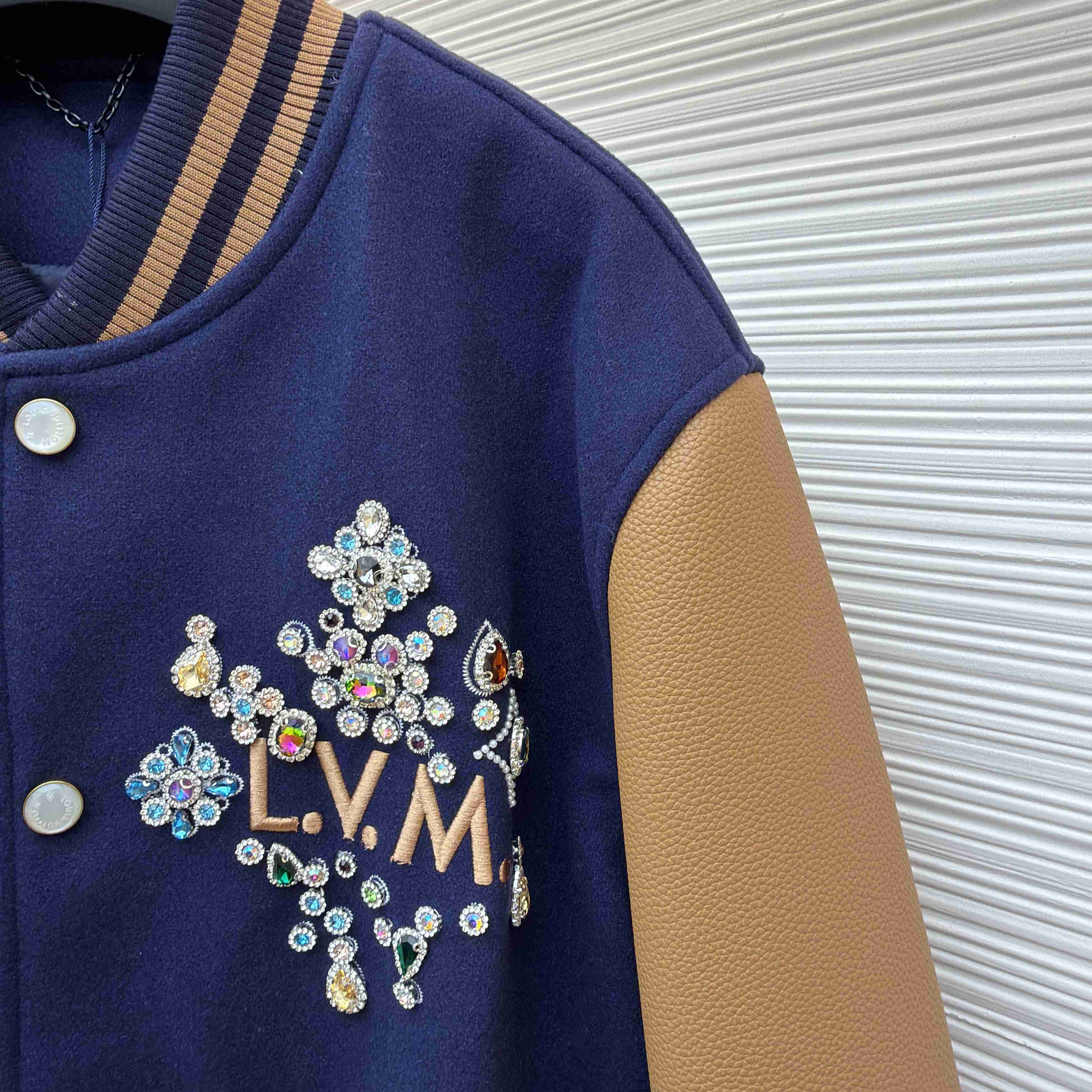 Louis Vuitton Embellished Varsity Jacket   1AJUZ7 - FashionPlug