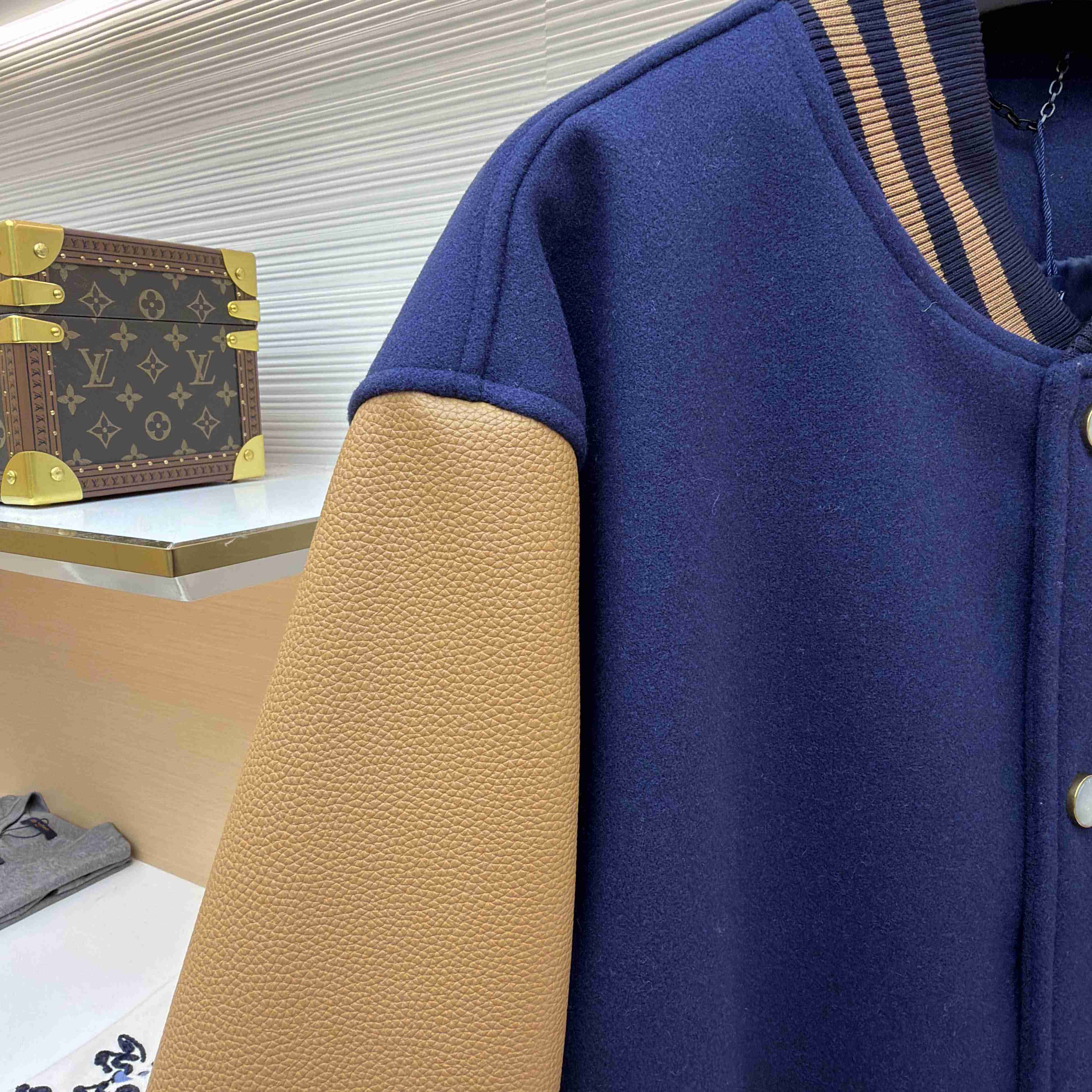 Louis Vuitton Embellished Varsity Jacket   1AJUZ7 - FashionPlug