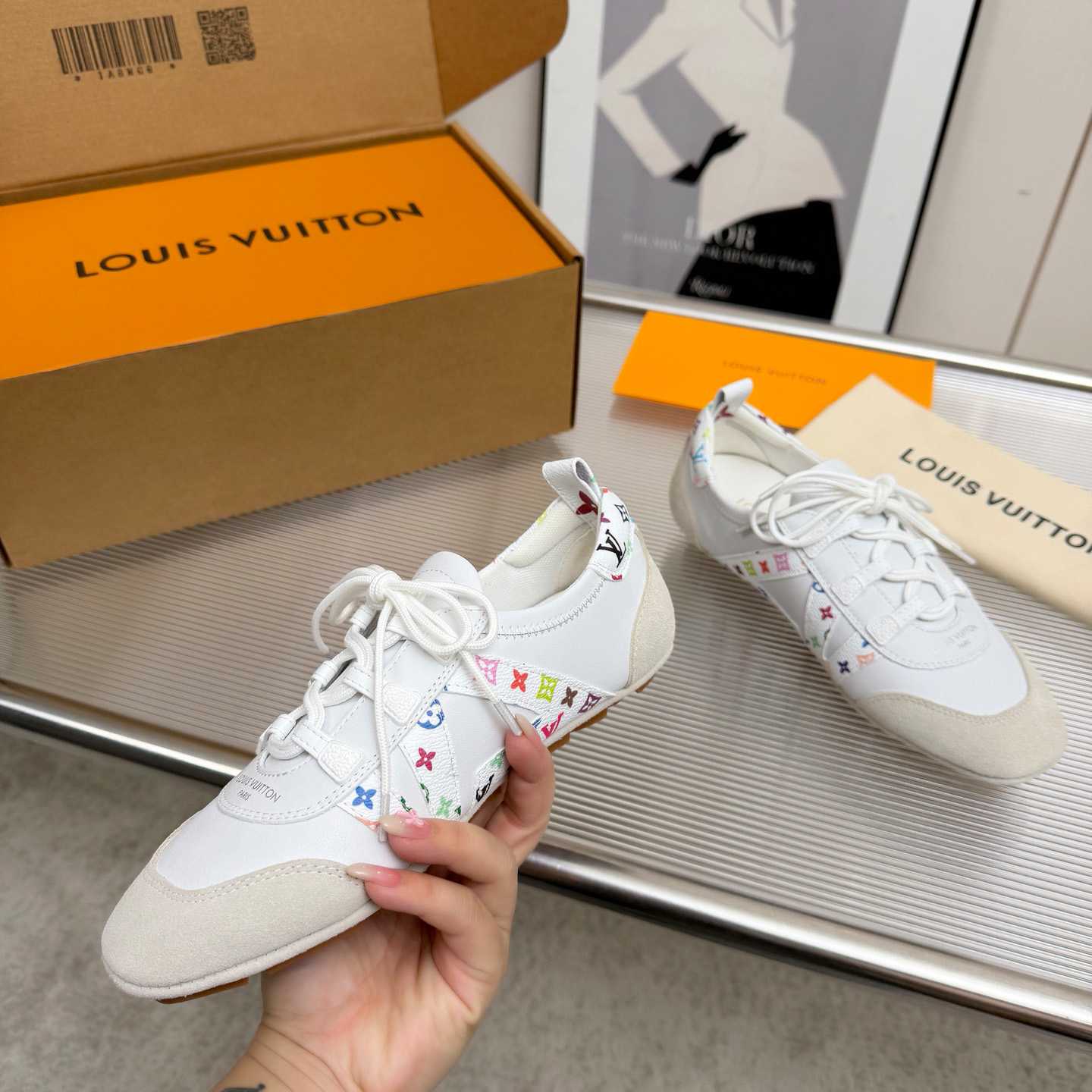 Louis Vuitton LV x TM LV Sneakerina 1AJJQG - FashionPlug