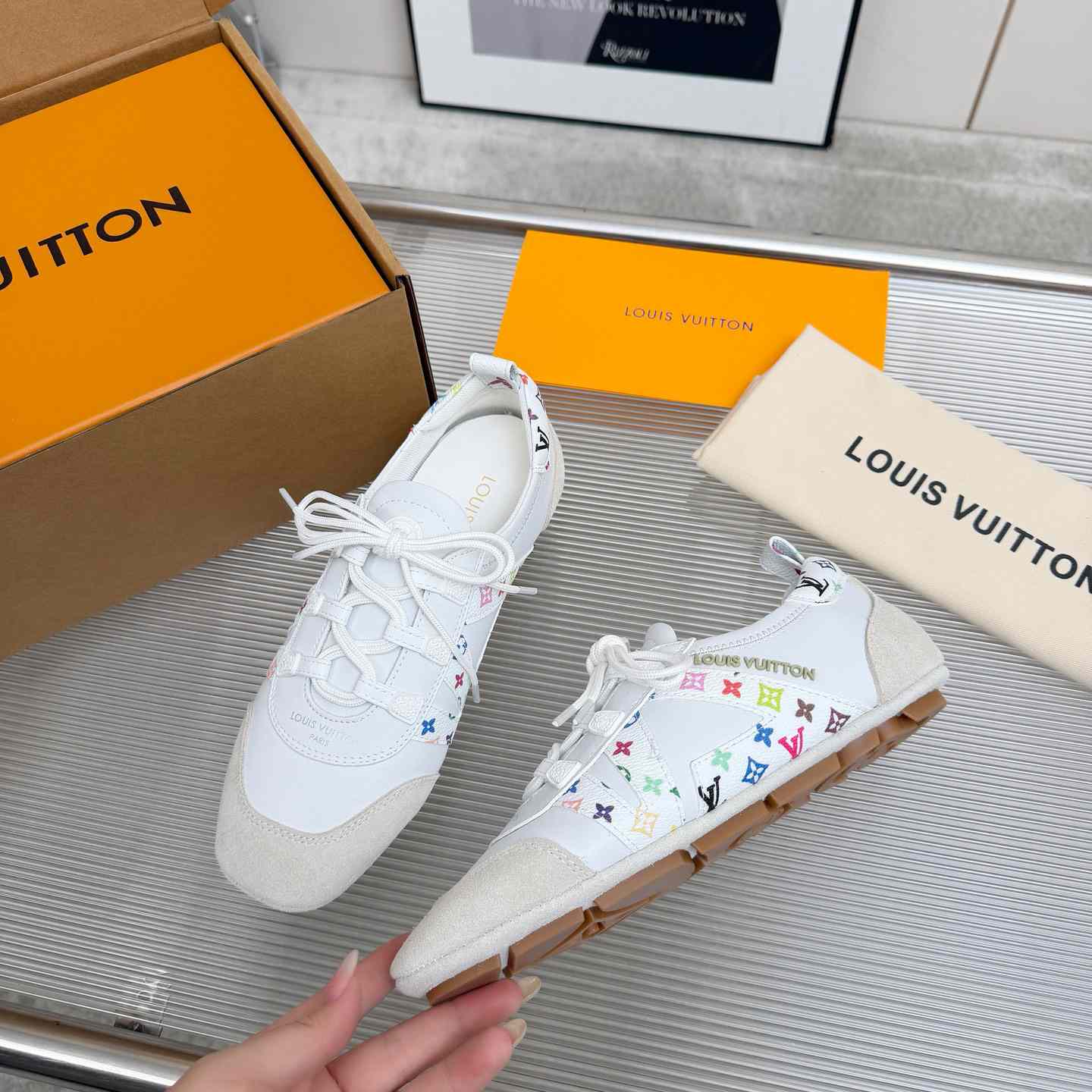 Louis Vuitton LV x TM LV Sneakerina 1AJJQG - FashionPlug