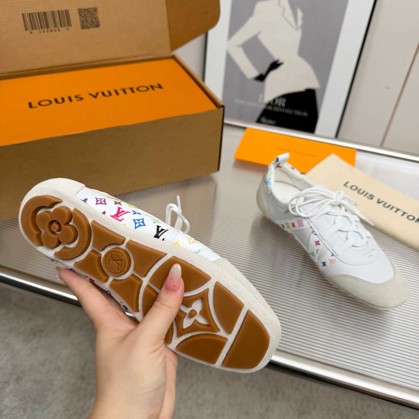 Louis Vuitton LV x TM LV Sneakerina 1AJJQG - FashionPlug