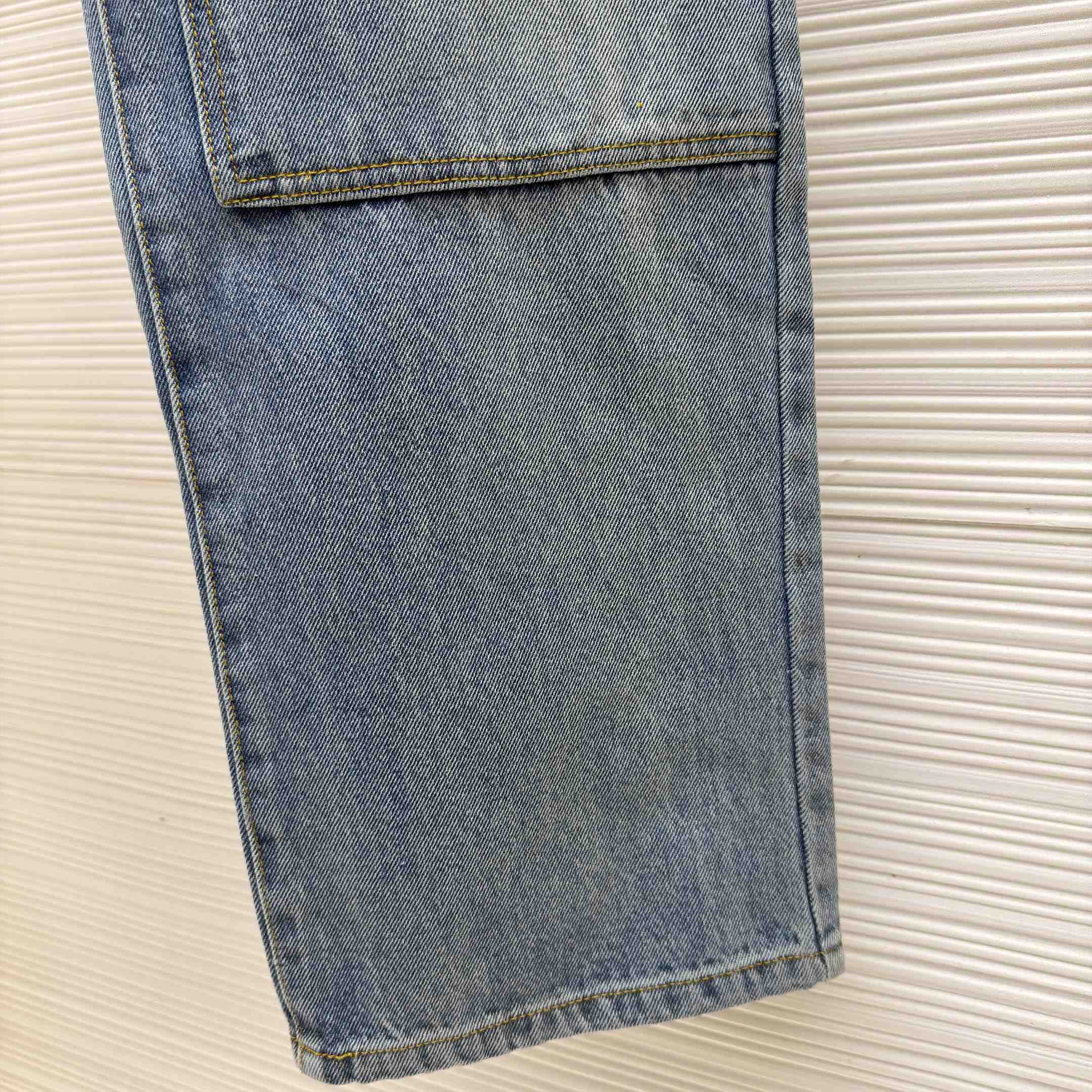 Louis Vuitton Denim Carpenter Pants    1AJBKQ - FashionPlug