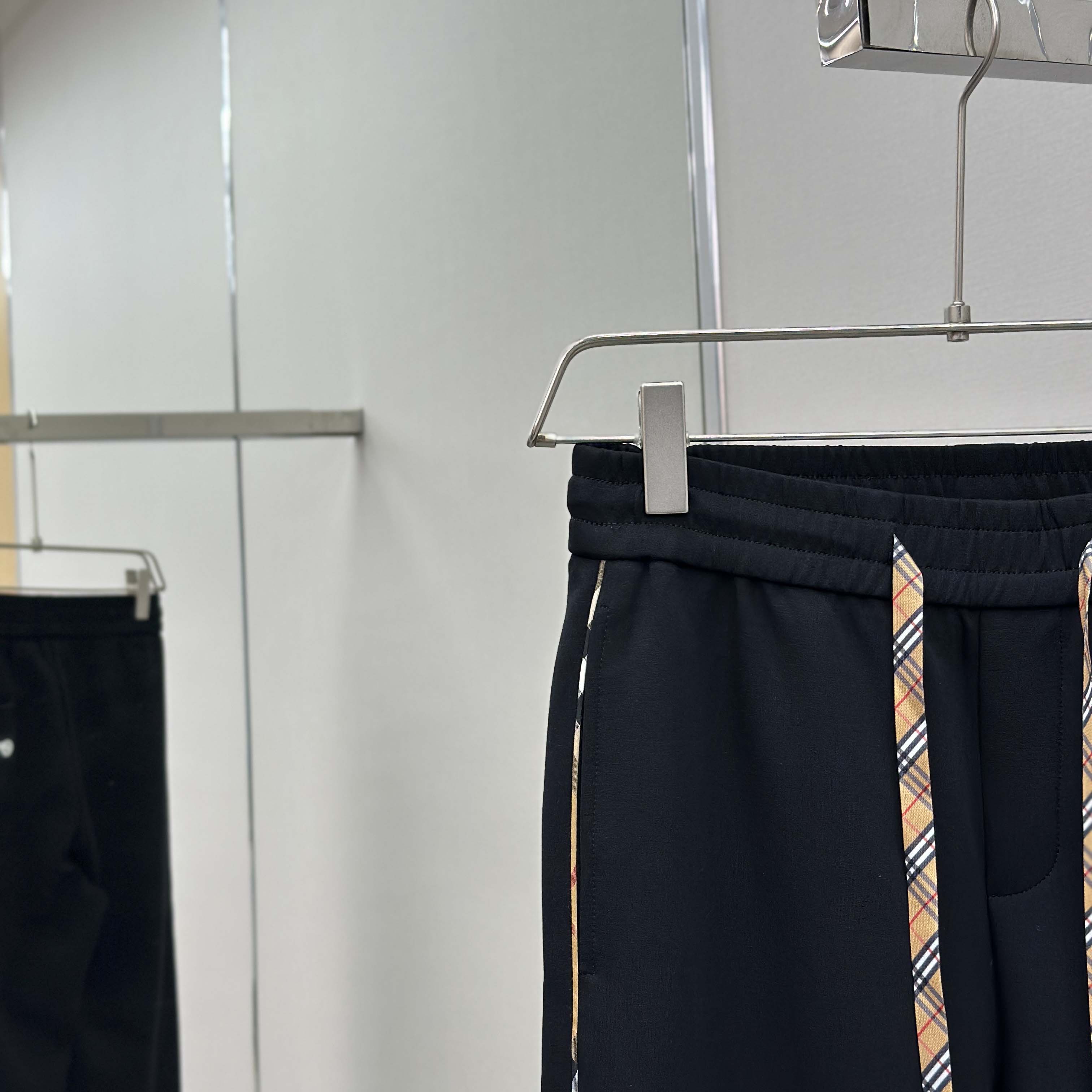 Burberry Trousers In Cotton  - FashionPlug