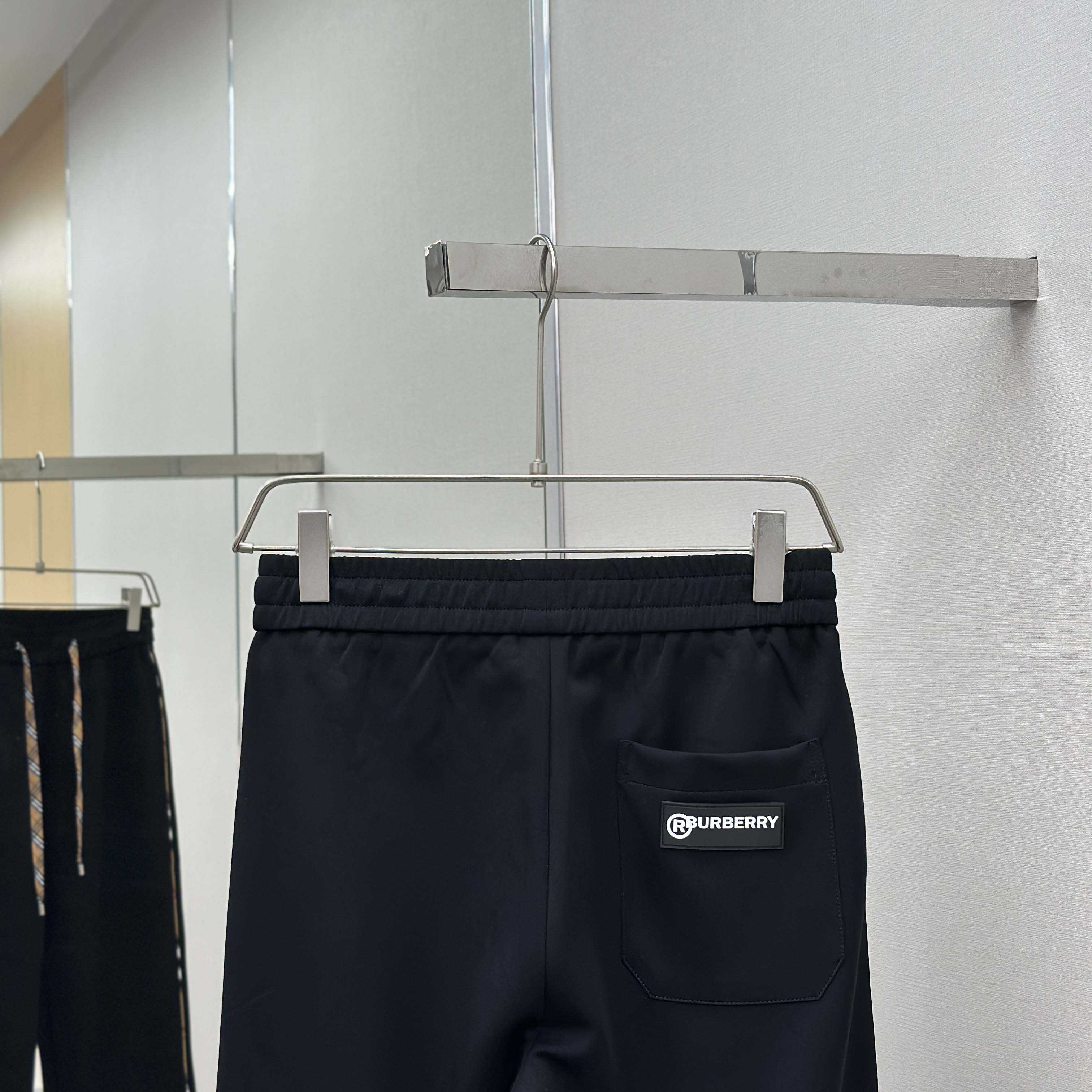 Burberry Trousers In Cotton  - FashionPlug