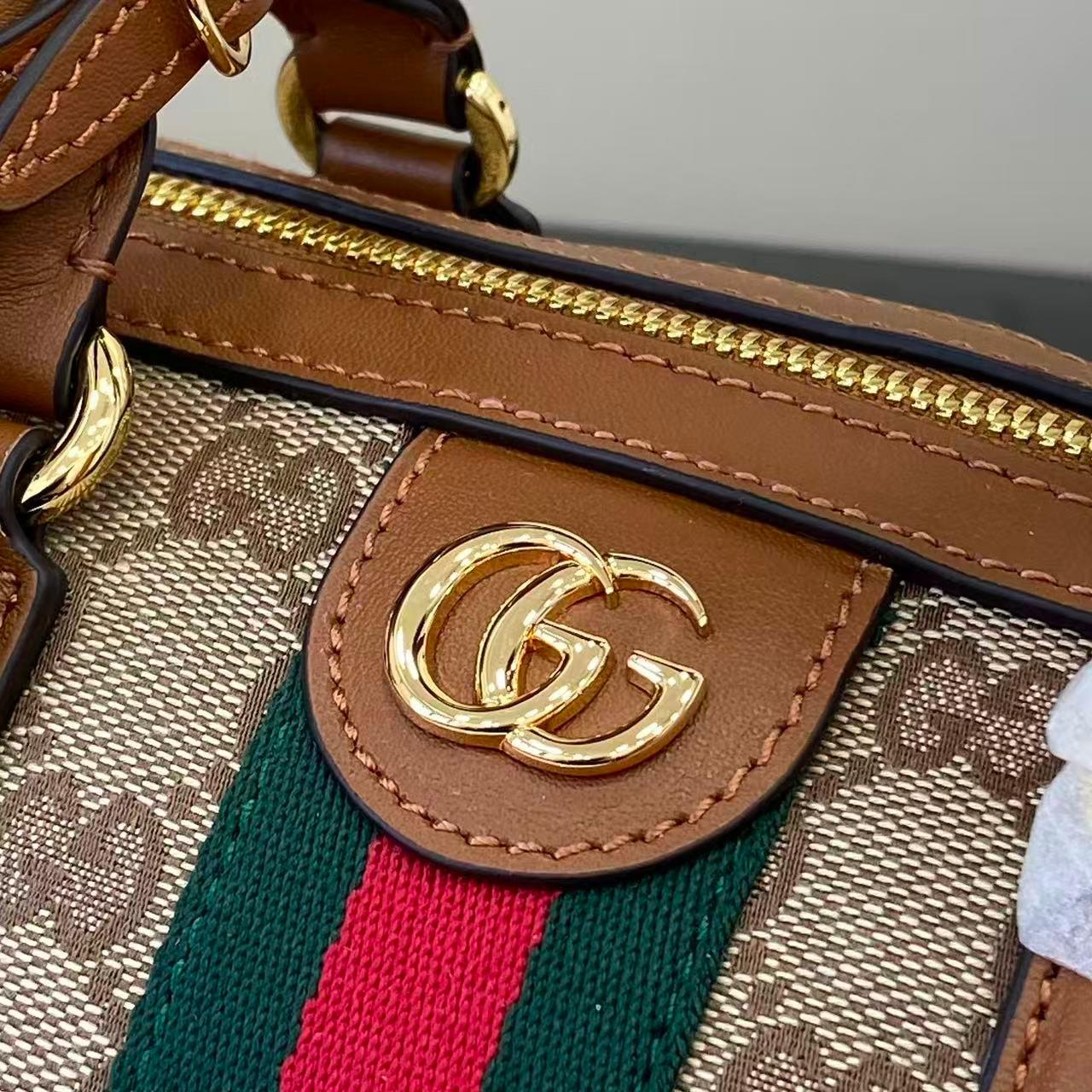 Gucci Ophidia Medium Boston Bag 857595 - FashionPlug