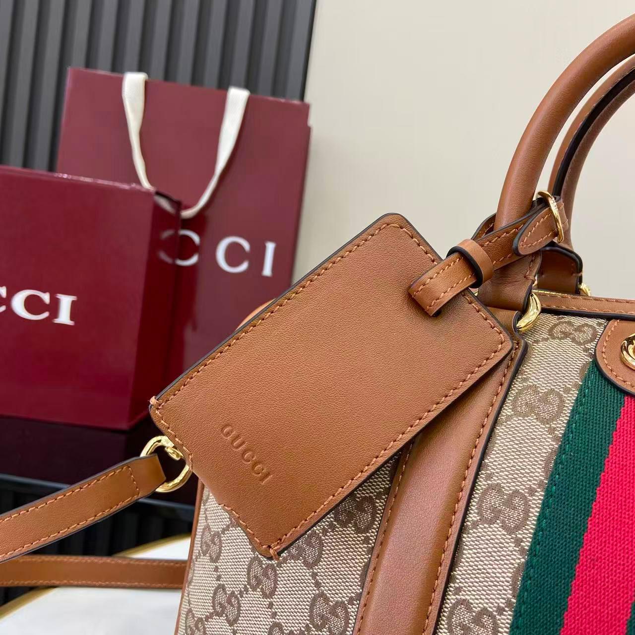 Gucci Ophidia Medium Boston Bag 857595 - FashionPlug